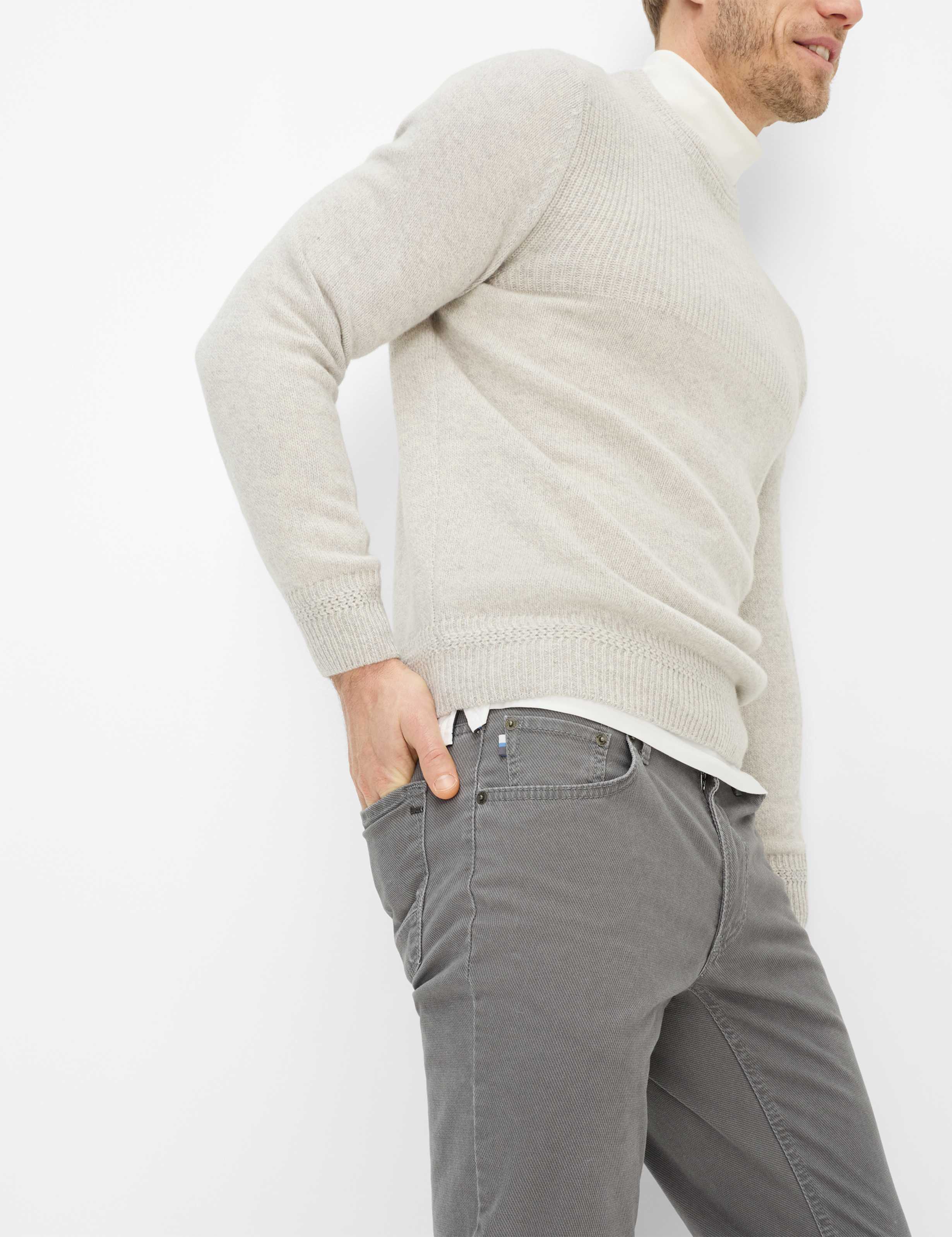 Homme Style CHUCK Gris Moyen Modern Fit Détail 1