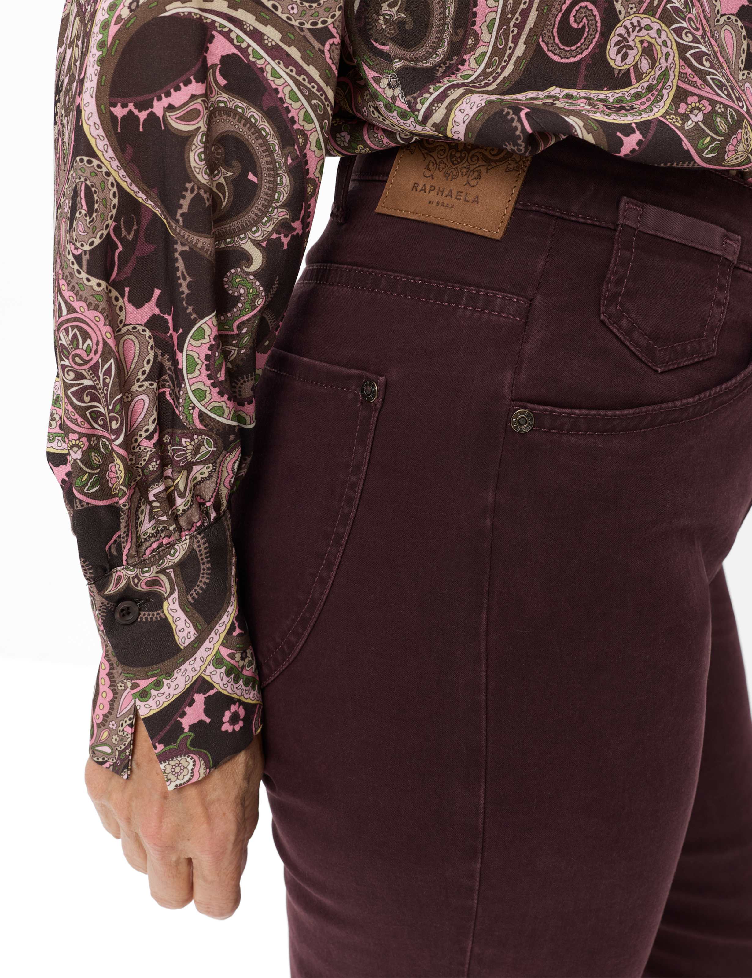 Damen Style CORRY Dunkles Lila  Detail 2