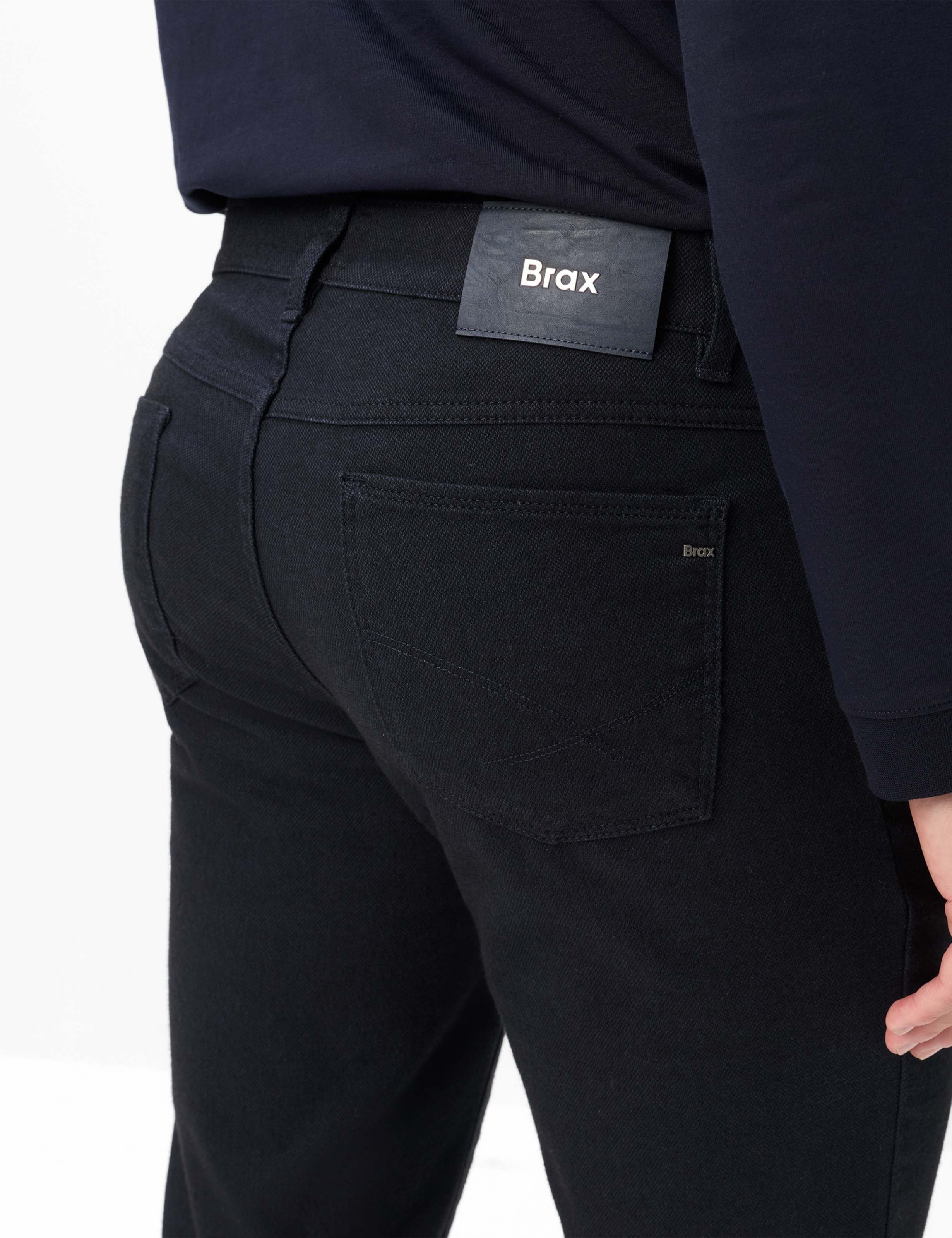 Homme Style COOPER Bleu Foncé Regular Fit Détail 2