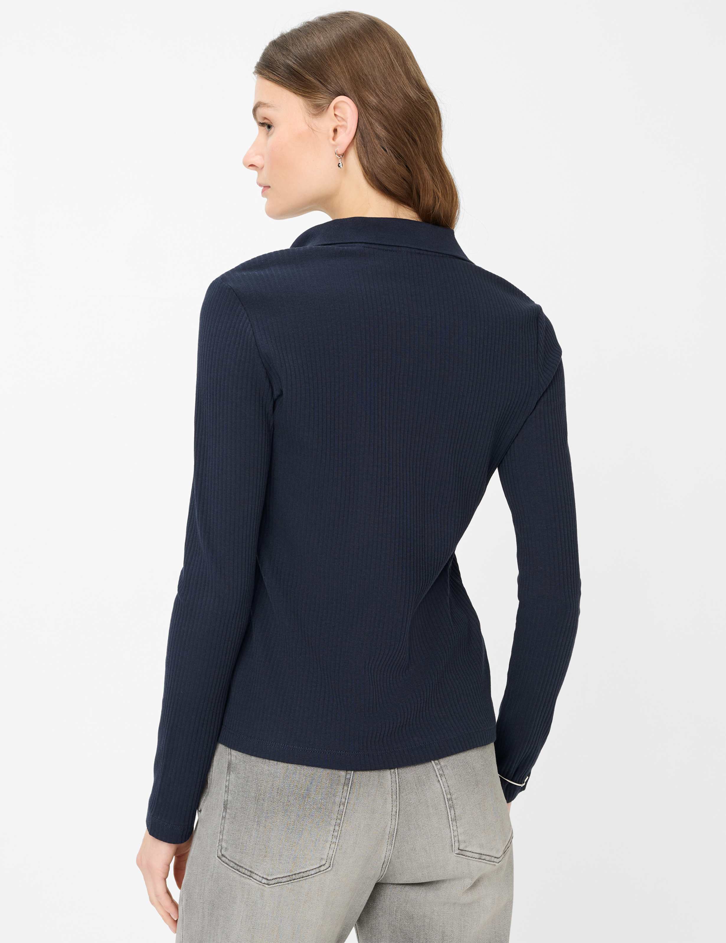 Thumbnail - Brax Damen Polo Style CLEO L navy, dunkelblau, Gr. 40