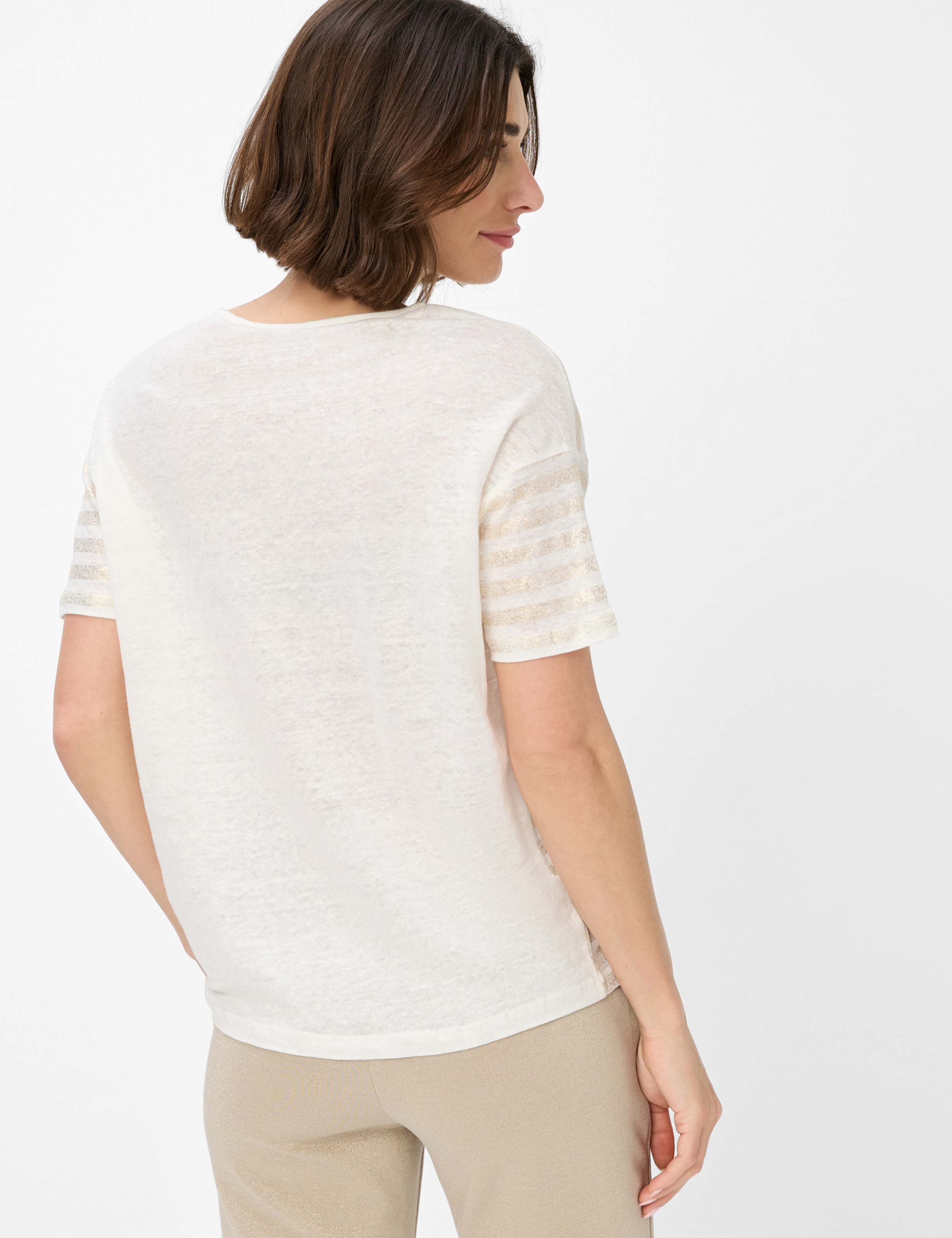 Damen Style CANDICE Hellbeige  Model Rueck