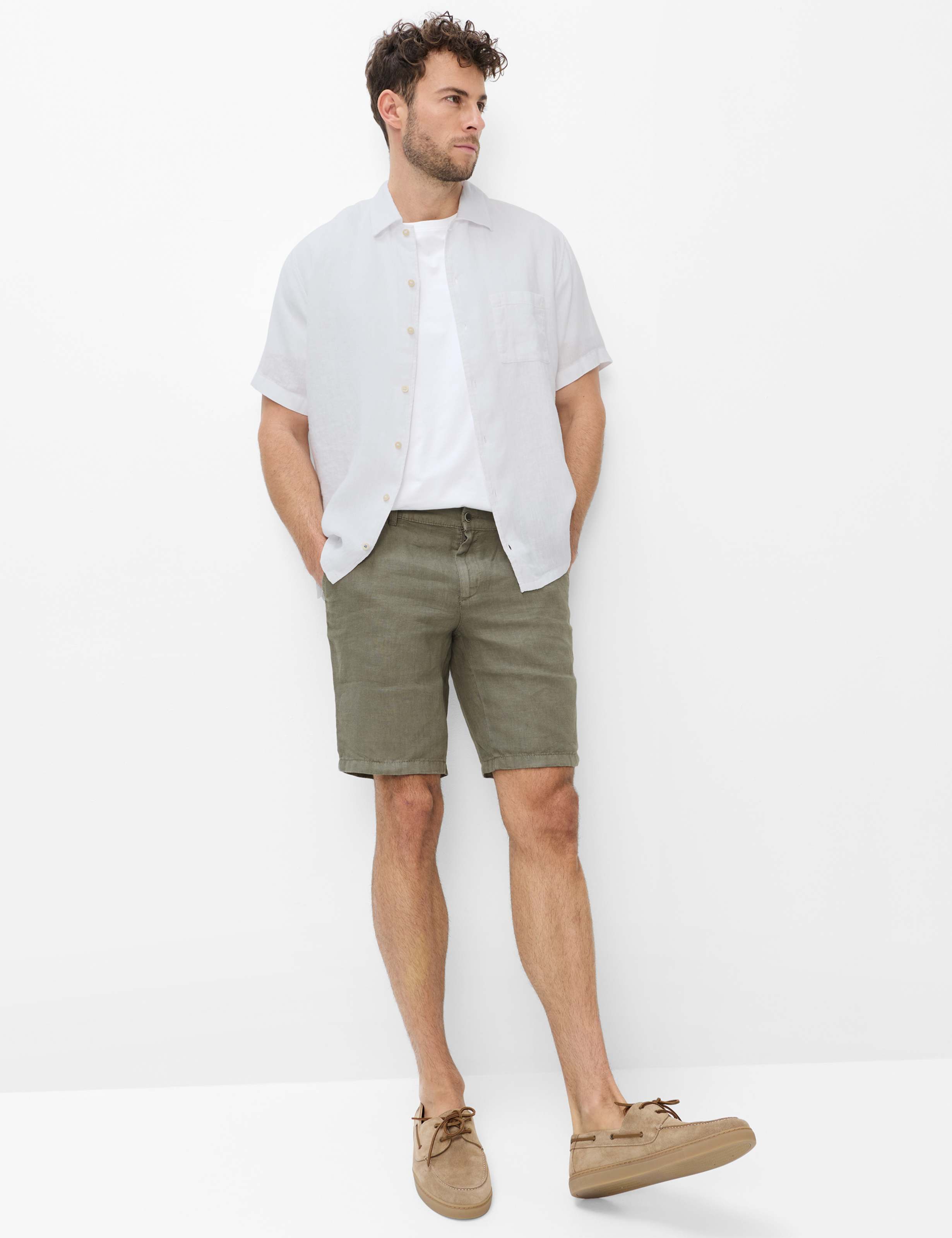 Homme Style LUKE Blanc  Tenue du mannequin