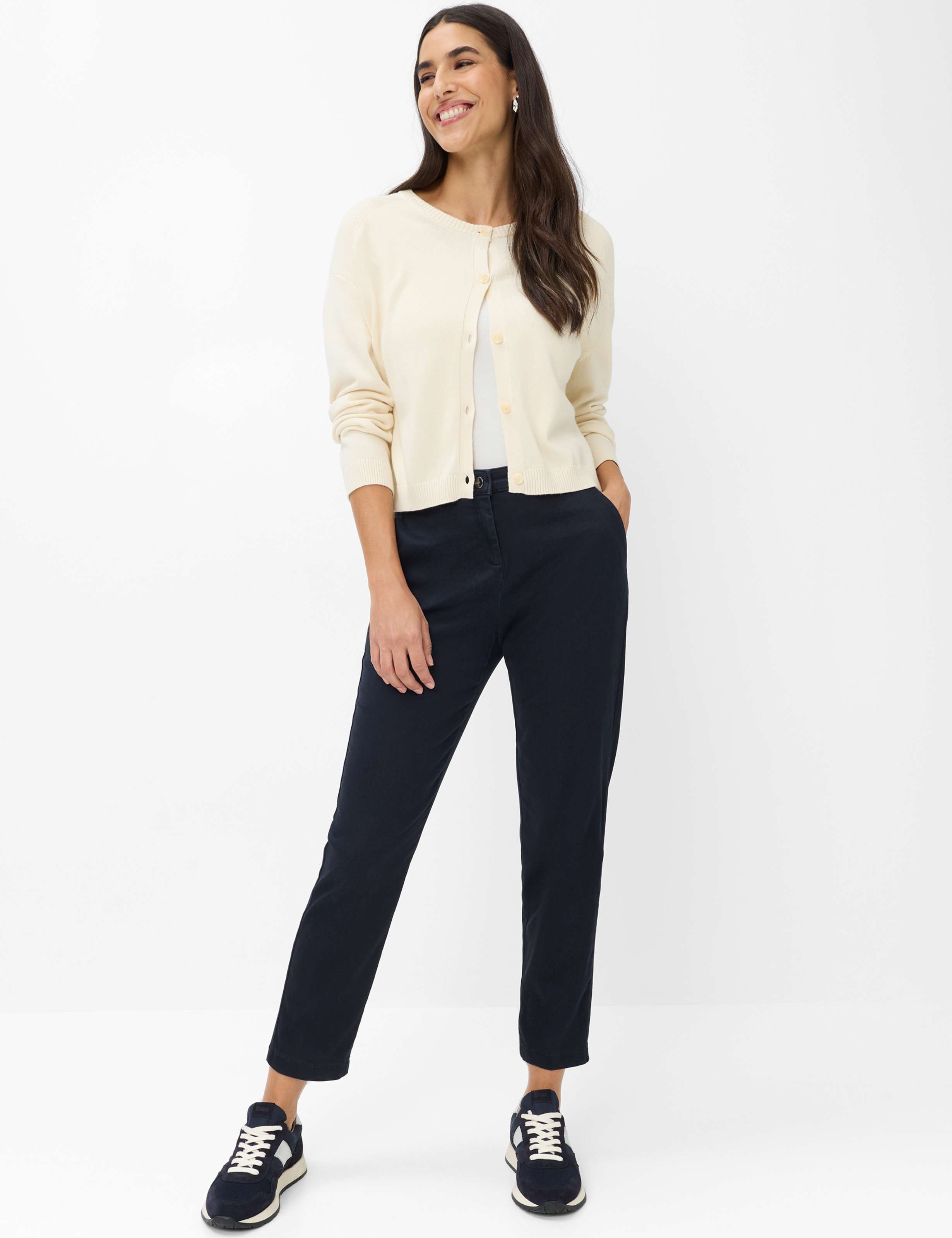Dames Style MARON S Donkerblauw Regular Fit Model outfit