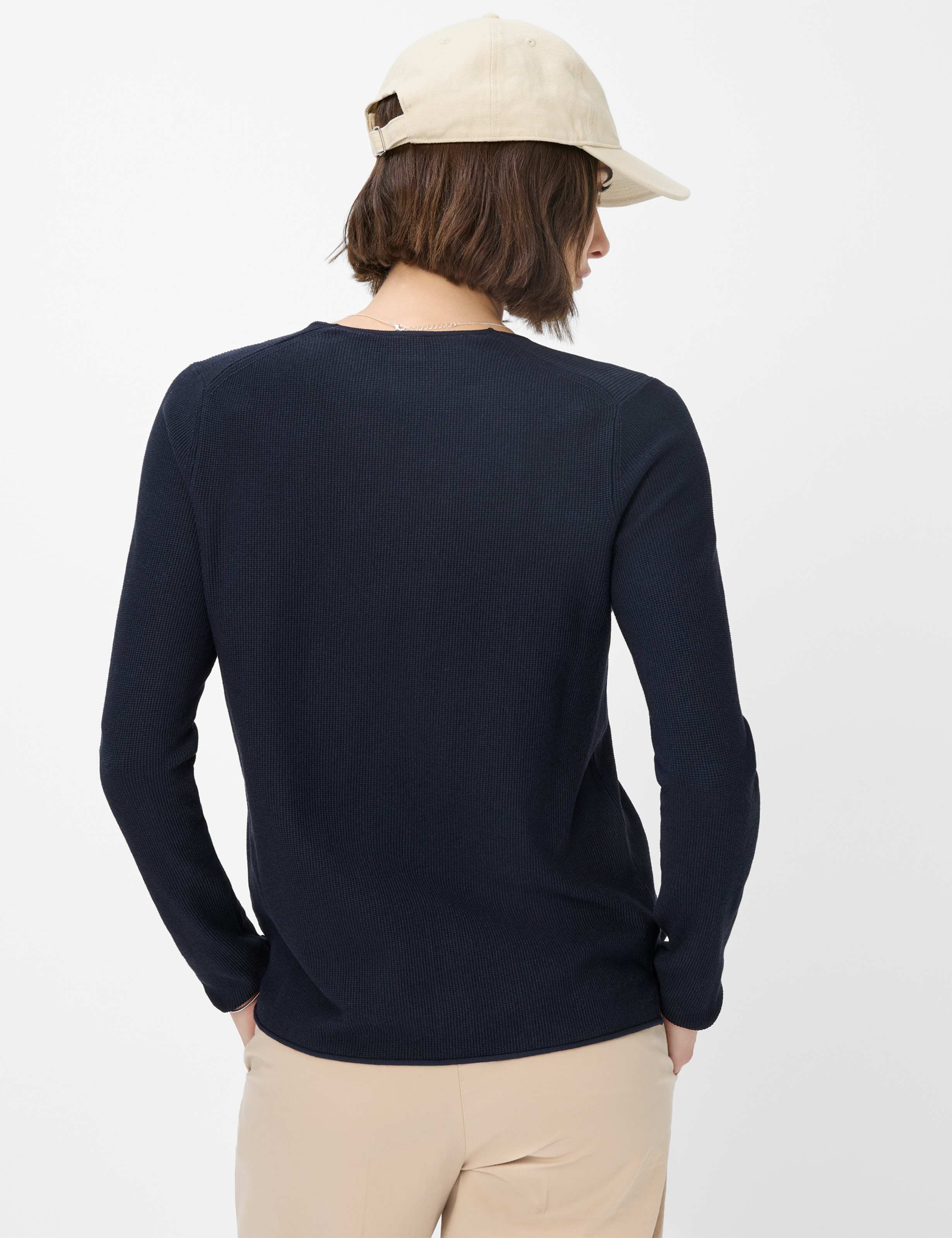 Damen Style LESLEY Dunkelblau  Model Rueck