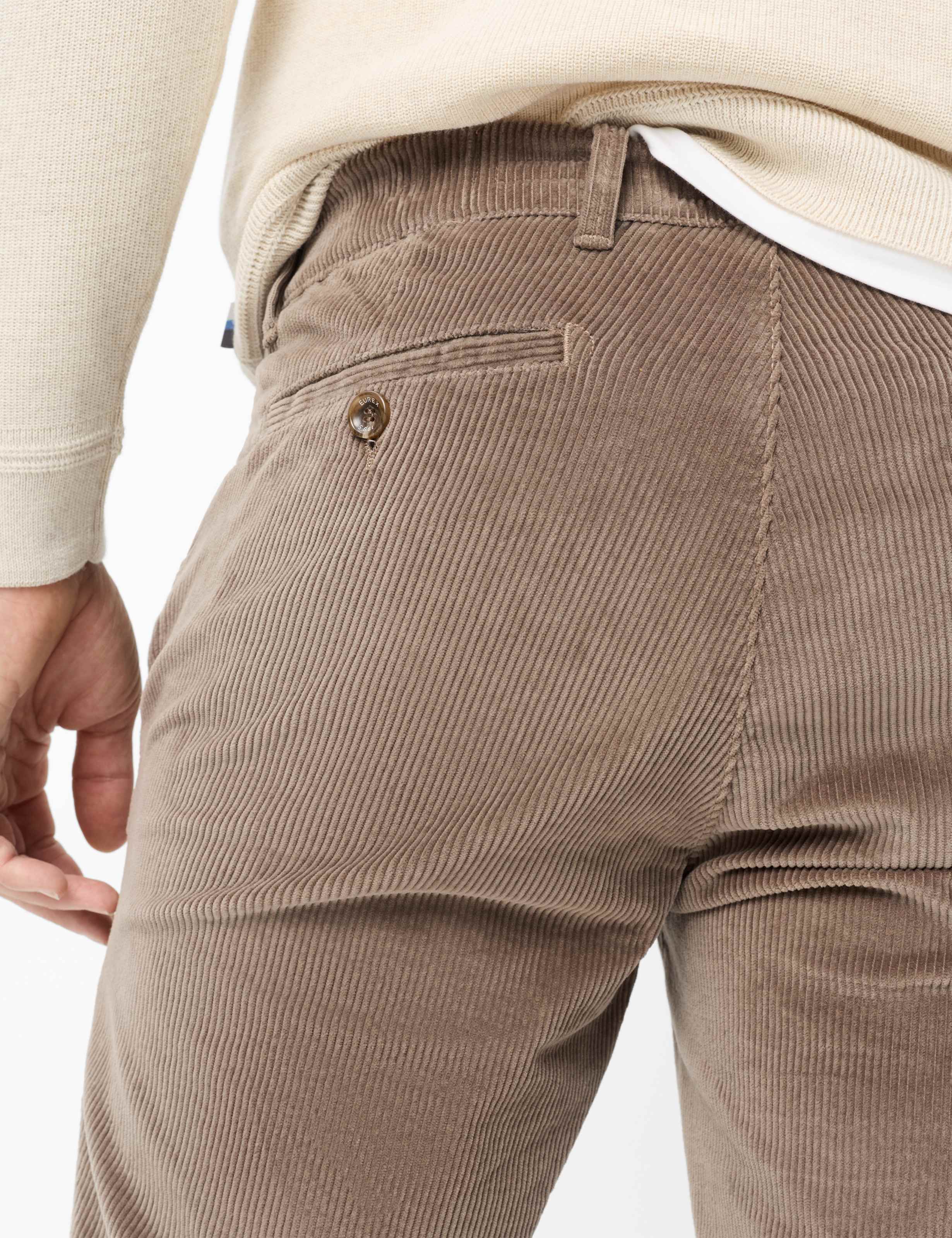 Herre Style THILO Brun Regular Fit Detalje 2
