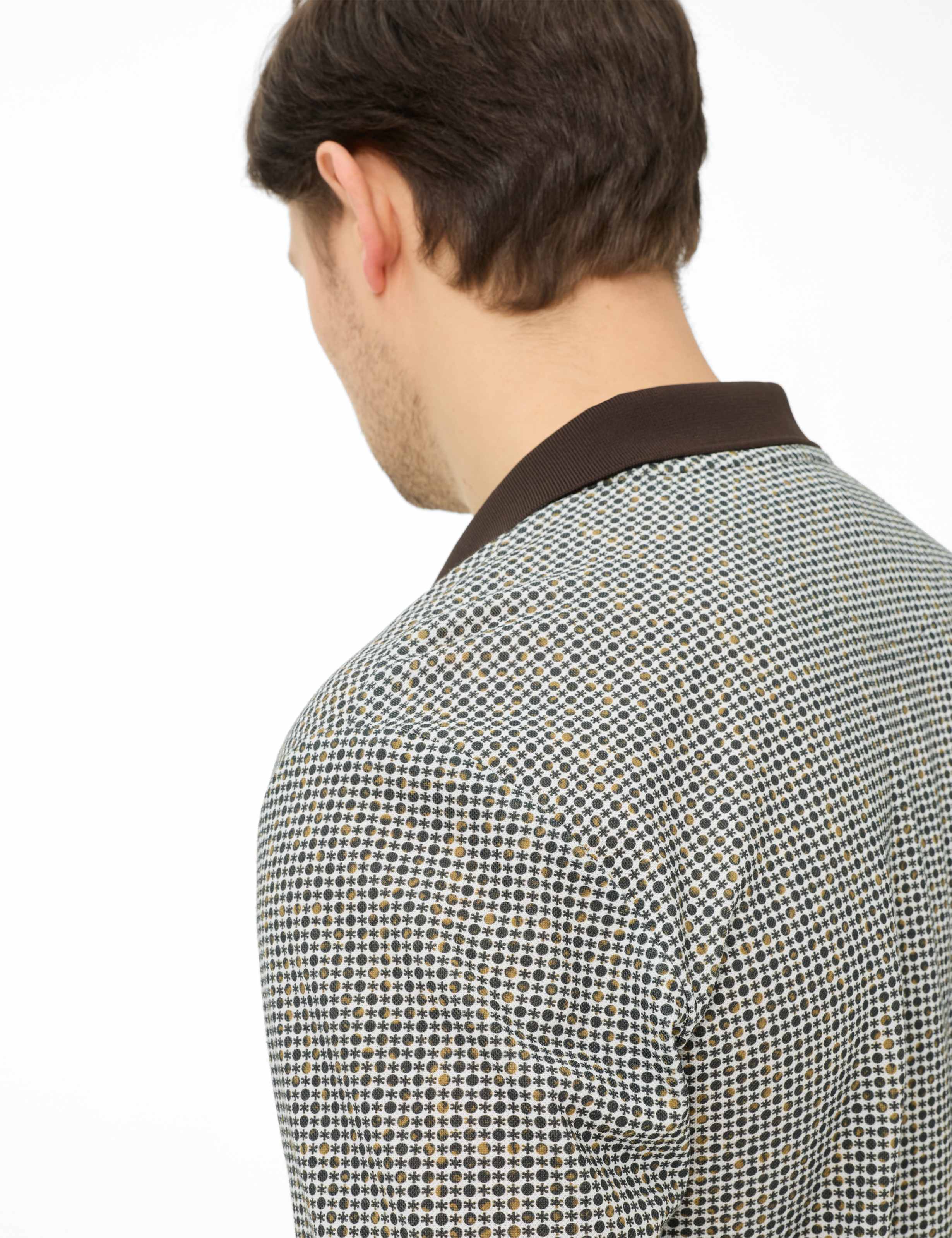 Homme Style PERRY Marron Foncé  Détail 2