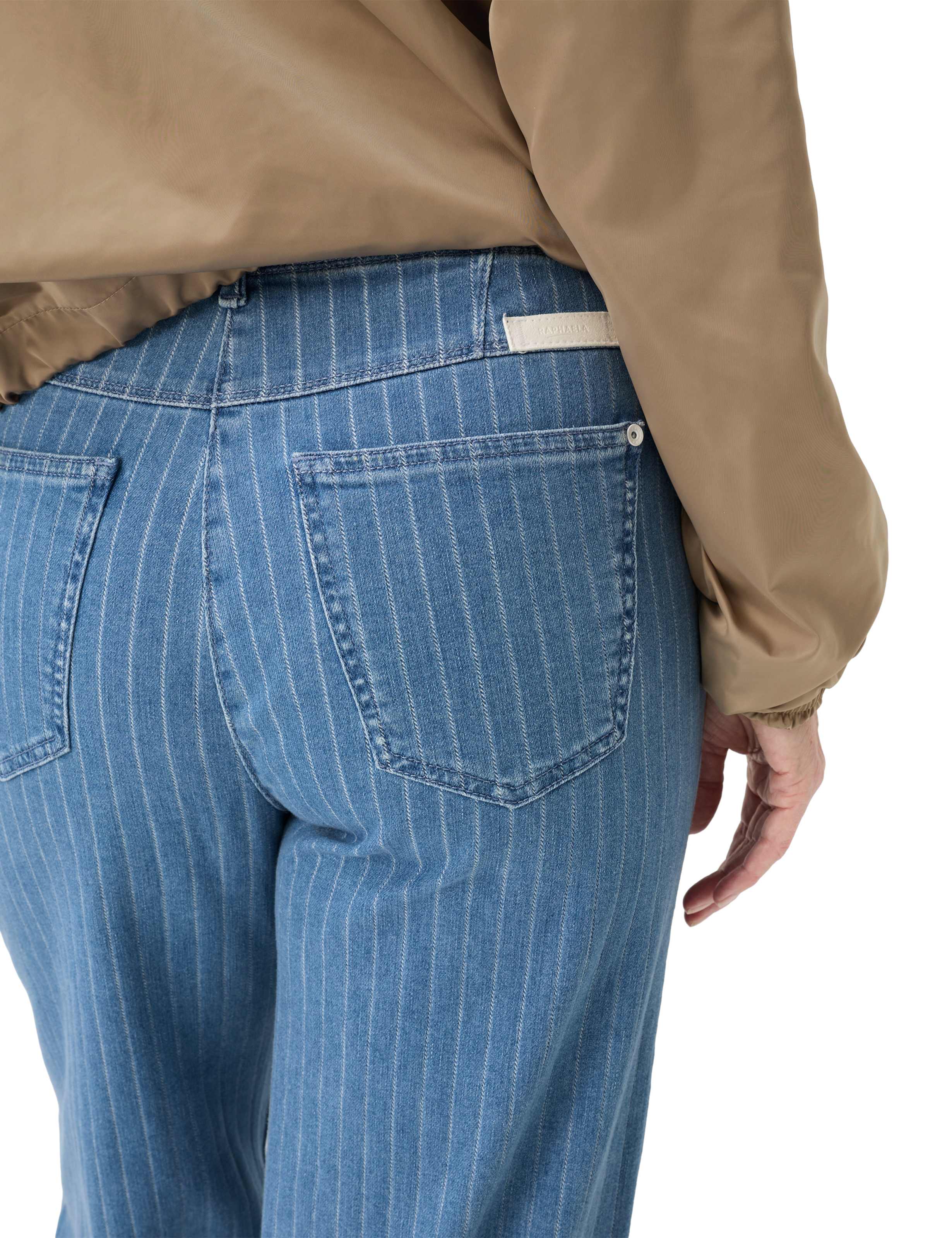 Femme Style LAURA FLARED Denim Bleu Super Slim Fit Détail 2