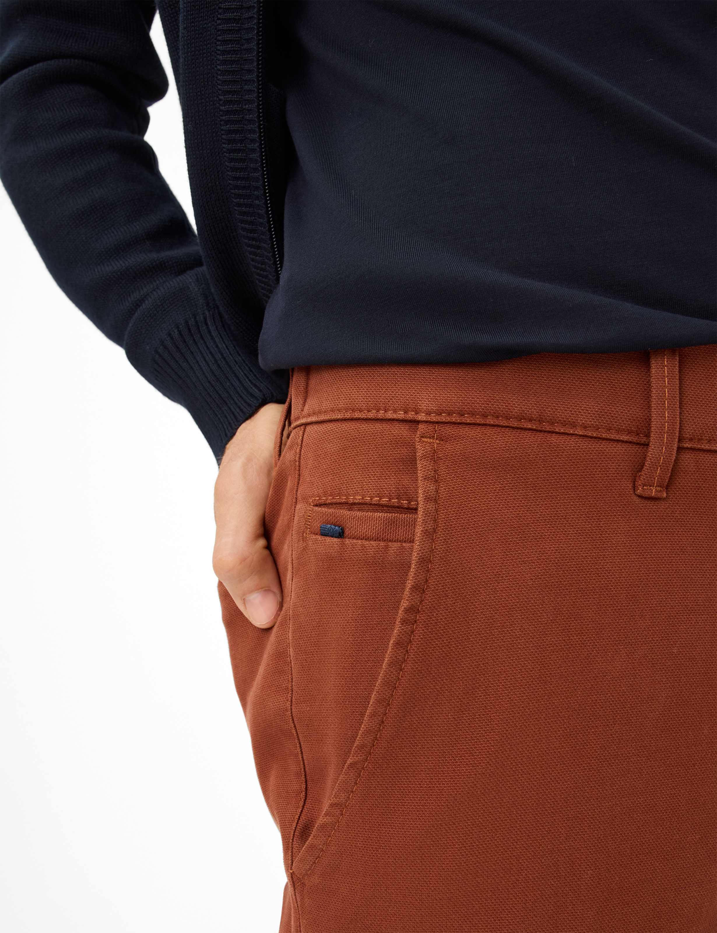 Homme Style THILO Marron Regular Fit Détail 2
