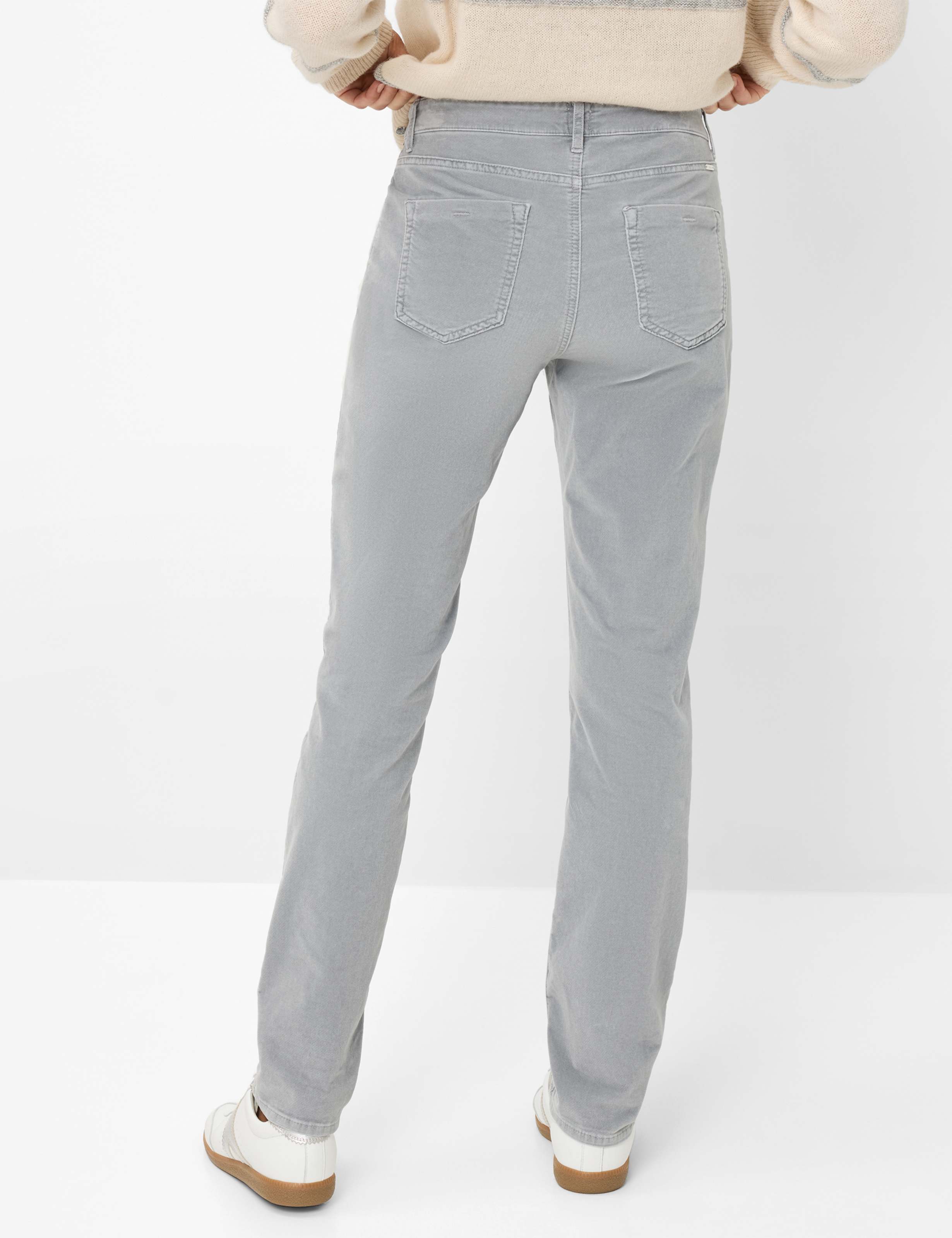 Thumbnail - Brax Damen Five-Pocket-Hose Style CAROLA SMOKE GREY, grau, Gr. 44