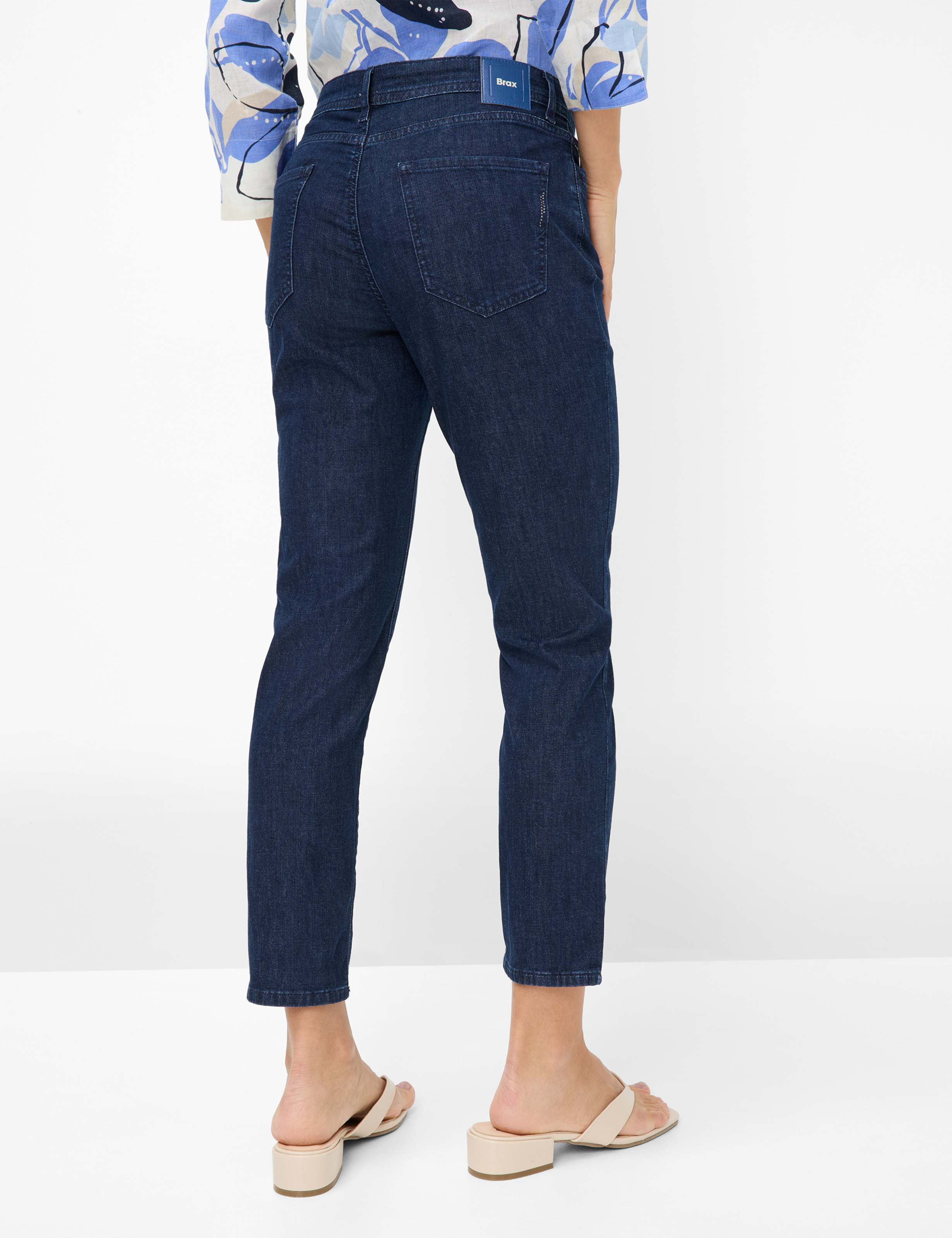 Women Style MARY S Denim Dark Blue Regular Fit Model back