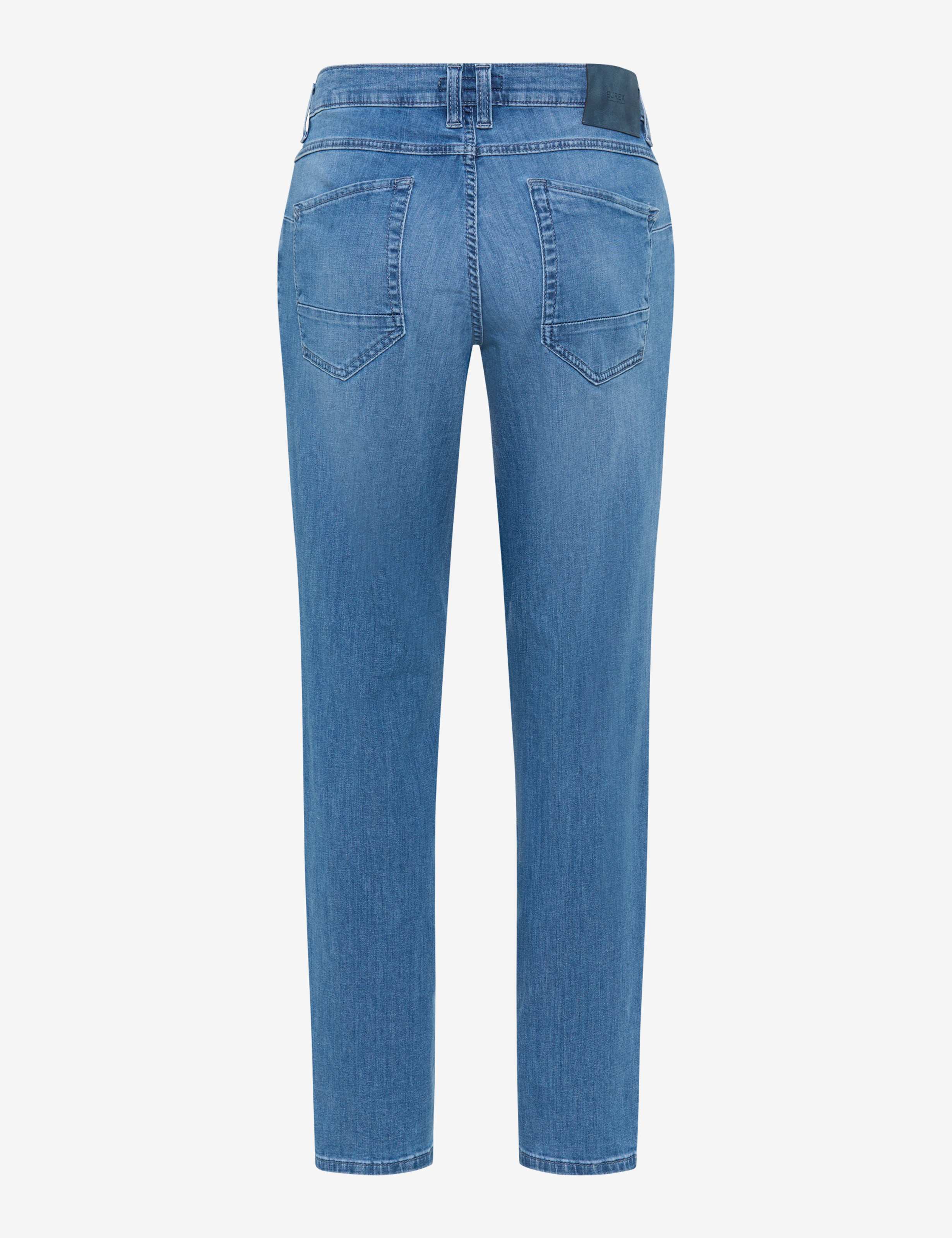 Herren Style LASSE Denim Hellblau Regular Fit Freisteller Rueck