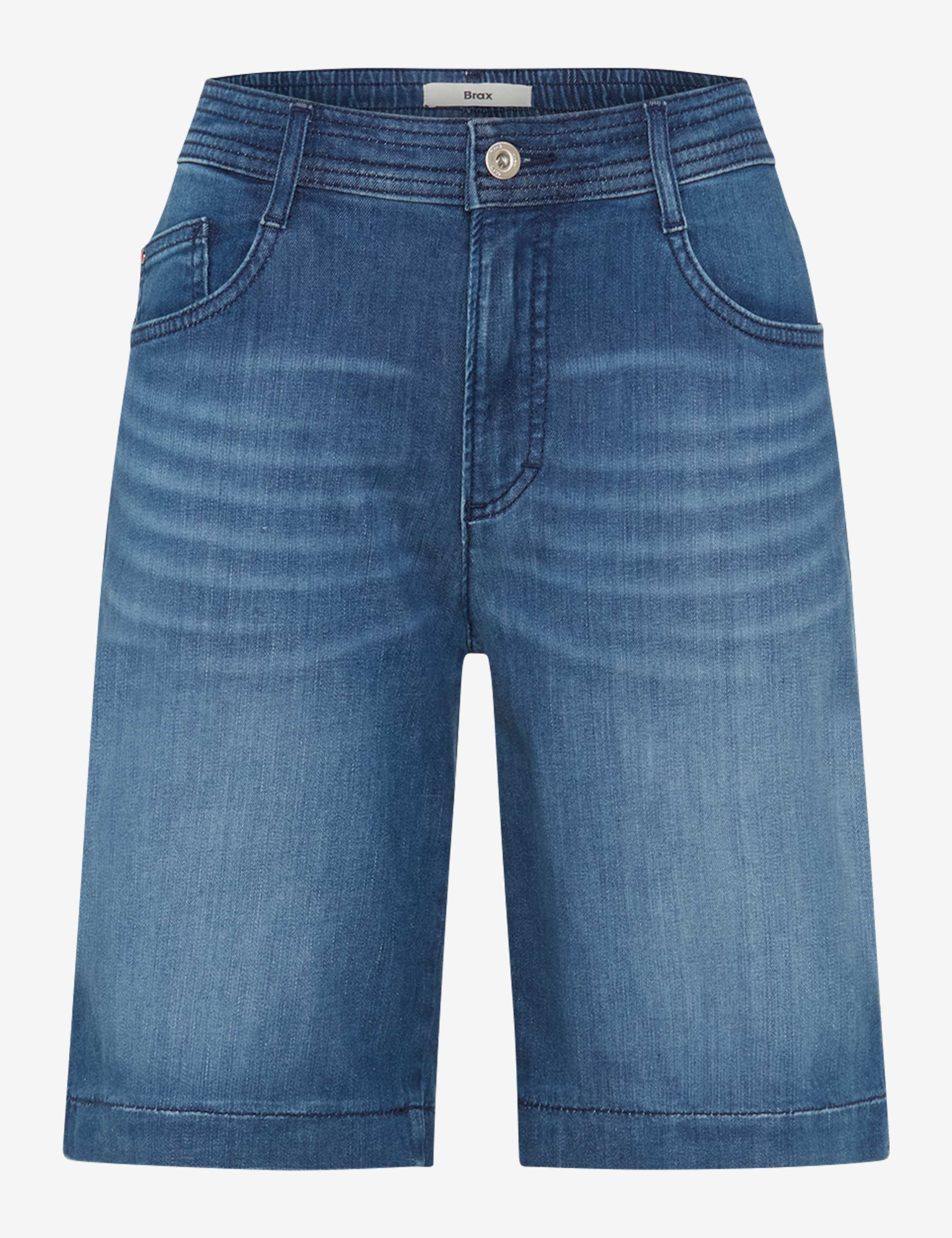 Women Style MAINE B Denim Blue Regular Wide Leg Stand-alone front view