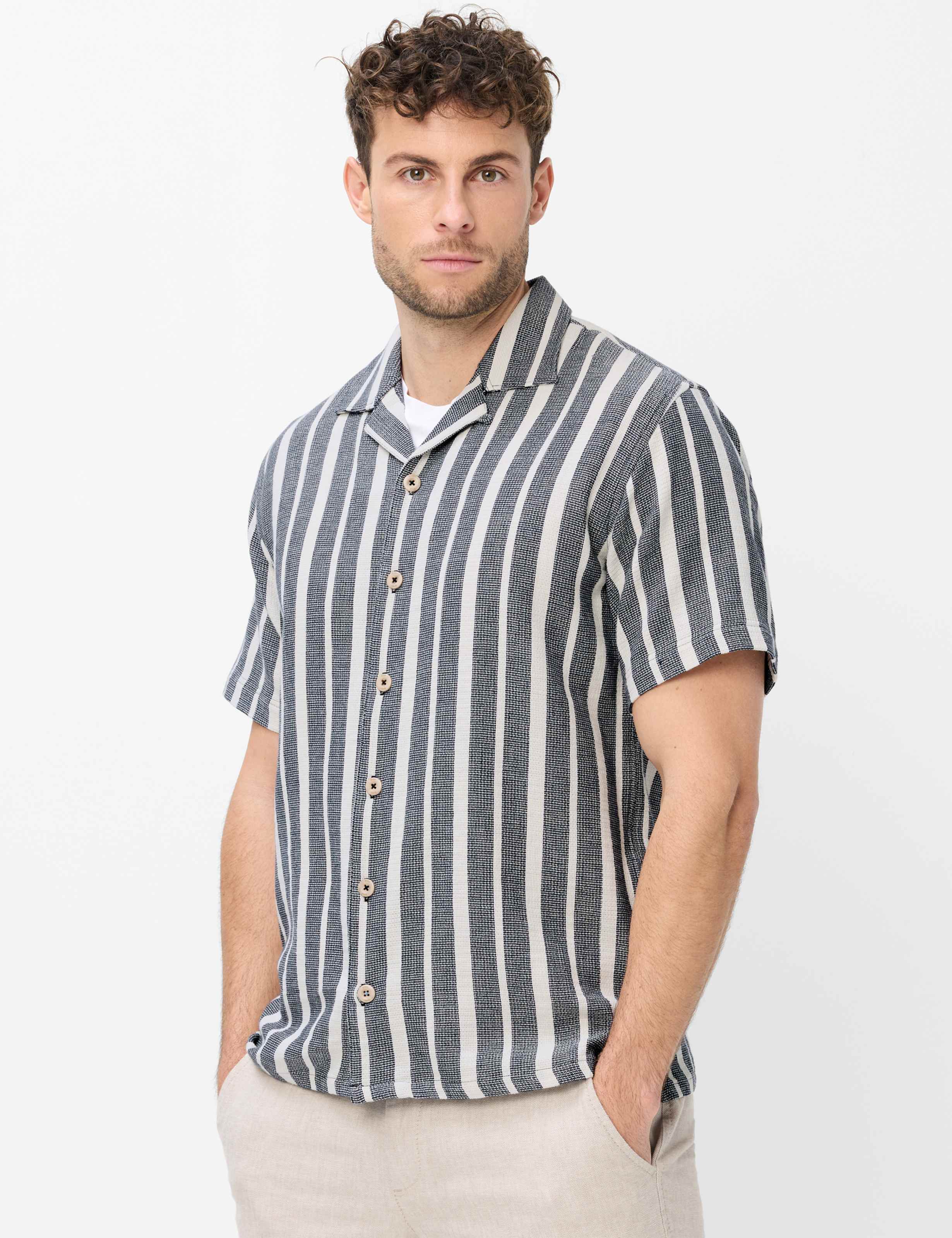 Tinten blauw, Heren, Style LEO, MODEL_FRONT_ISHOP