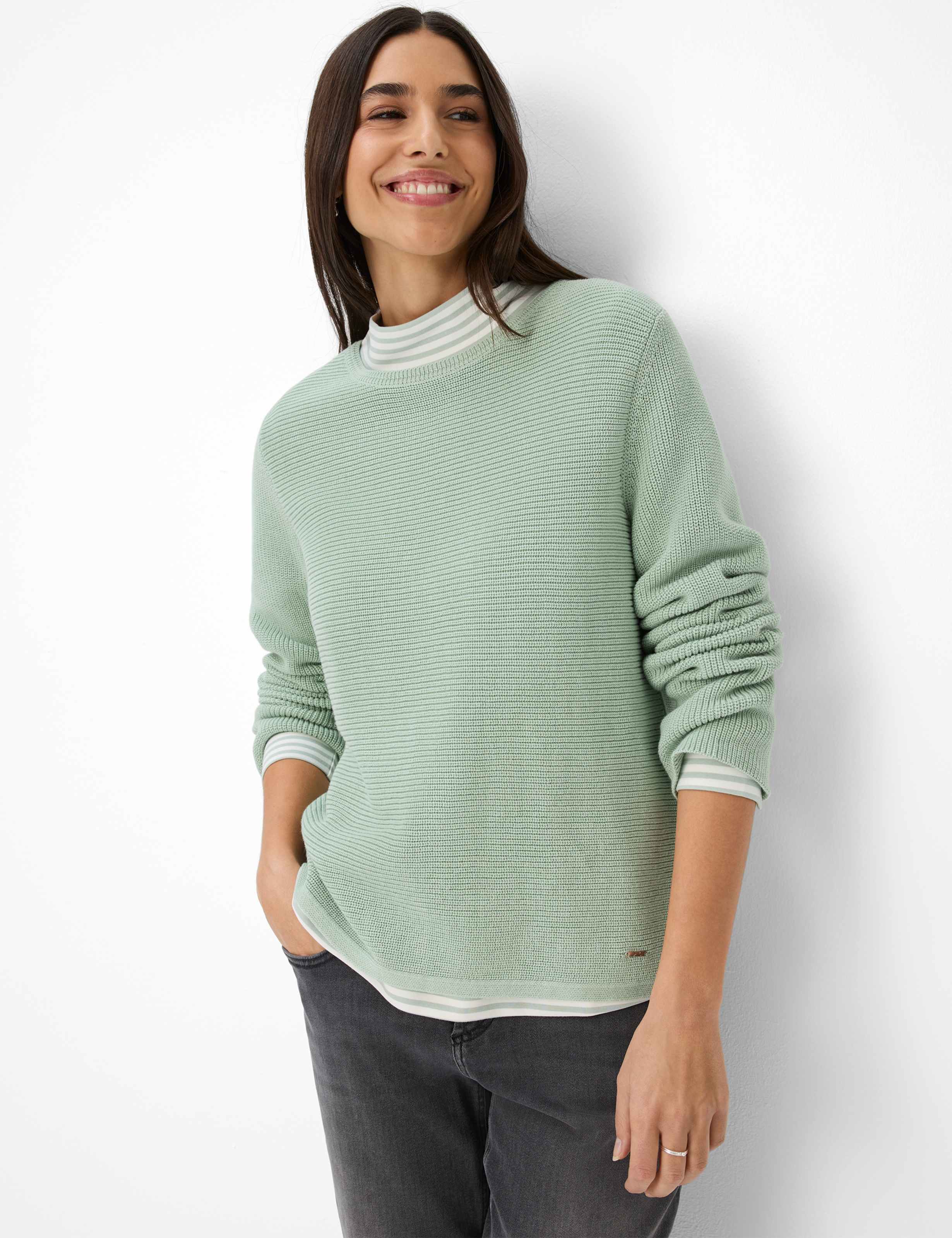 Grüntöne, Damen, Style LESLEY, MODEL_FRONT_ISHOP