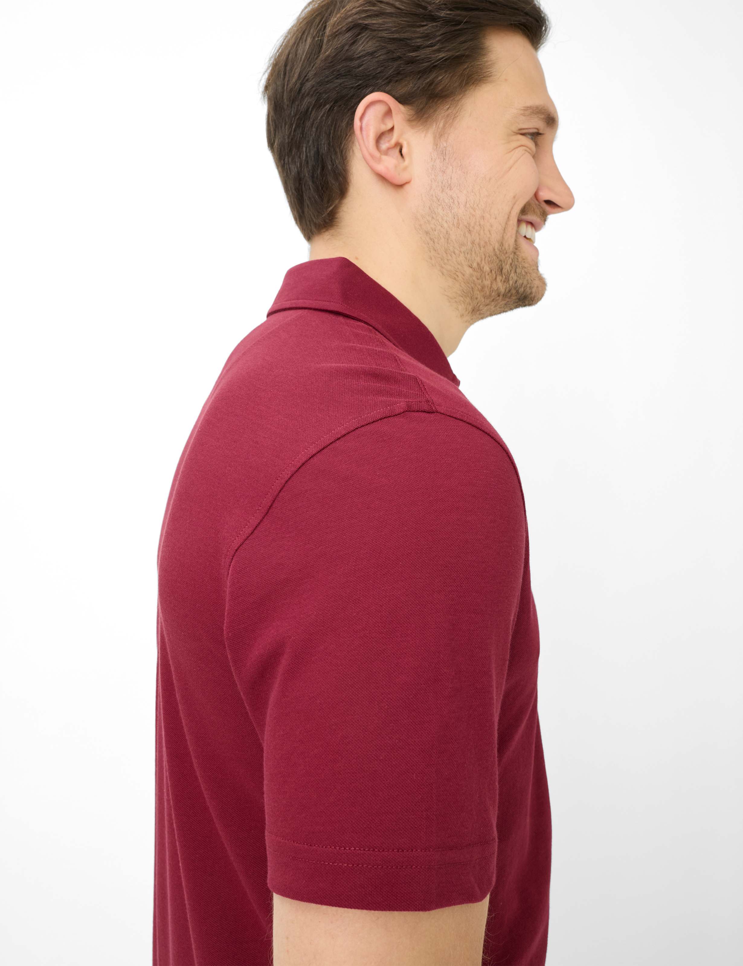 Herre Style PEPE Mørkerød  Detalje 2