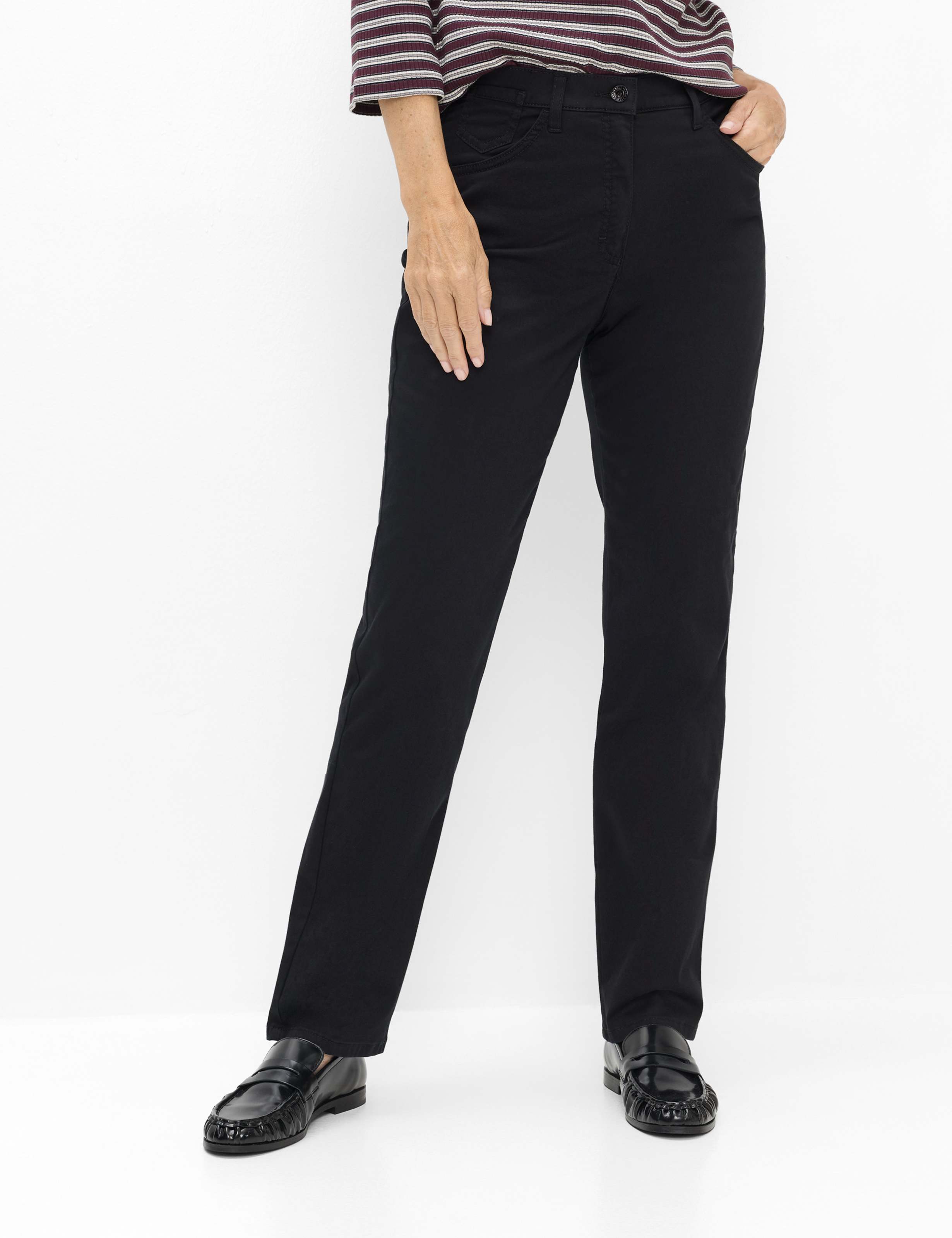 Noir, Femme, Style CORRY, MODEL_FRONT_ISHOP