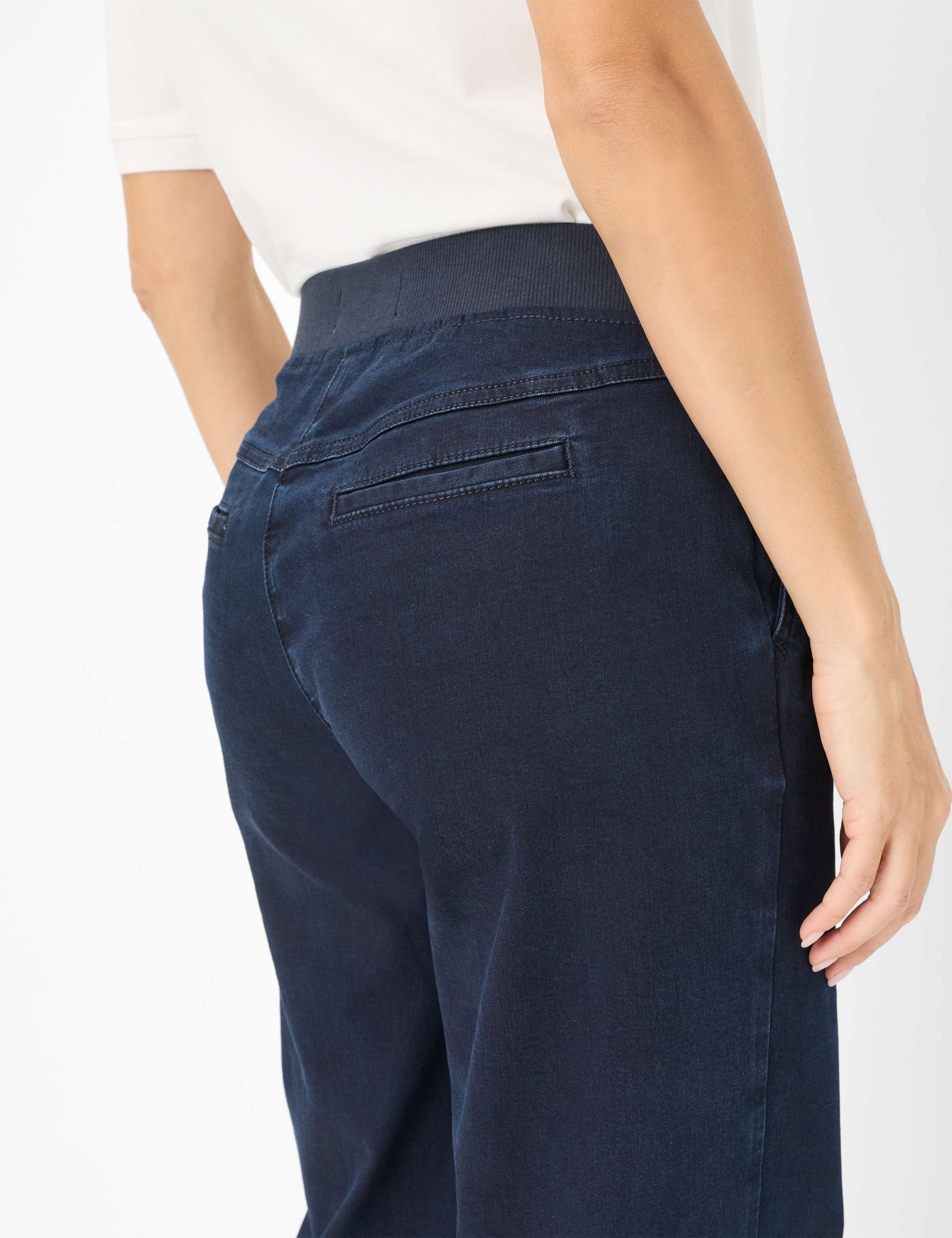 Damen Style PAM FLARED Dunkelblau Slim Fit Detail 2