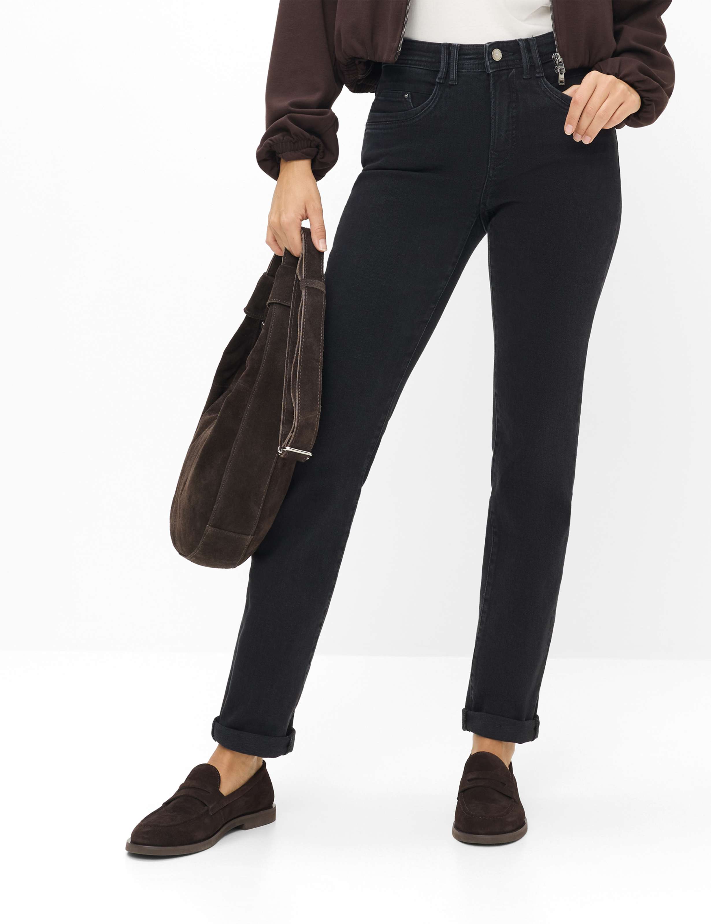 Noir, Femme, Style MARY, MODEL_FRONT_ISHOP