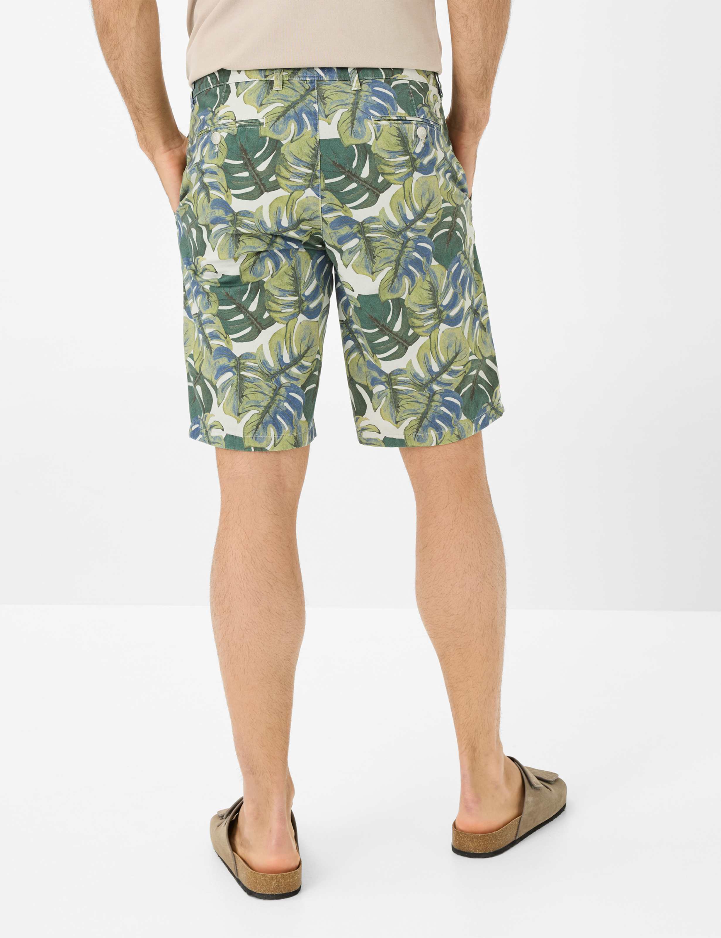 Homme Style BOZEN Vert Regular Fit Dos mannequin