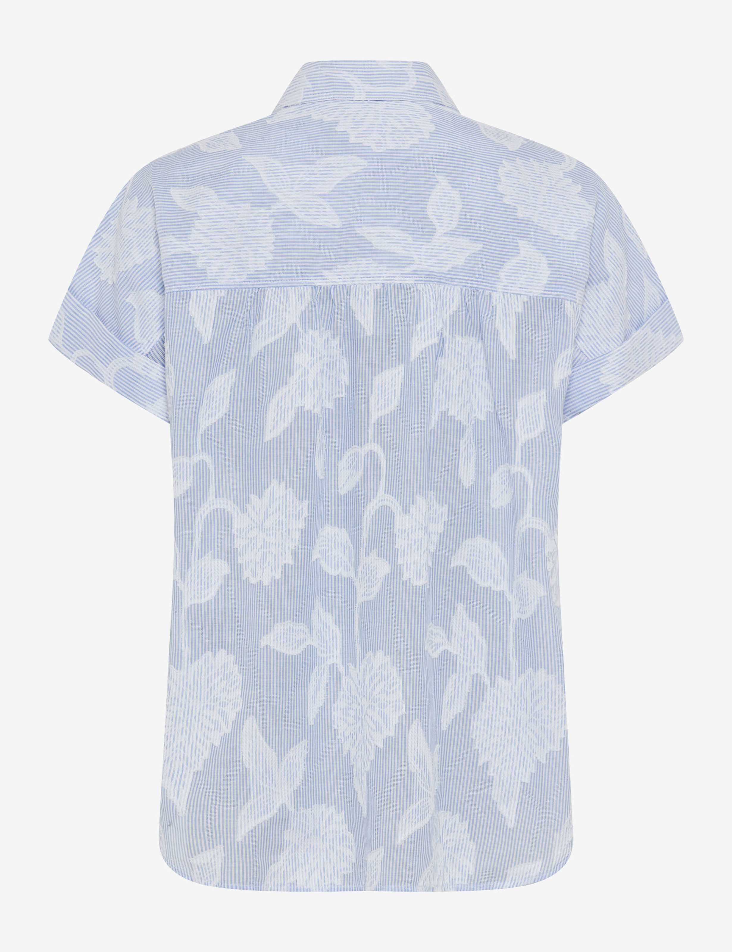 Femme Style VIV Bleu Clair  Détourage arrière