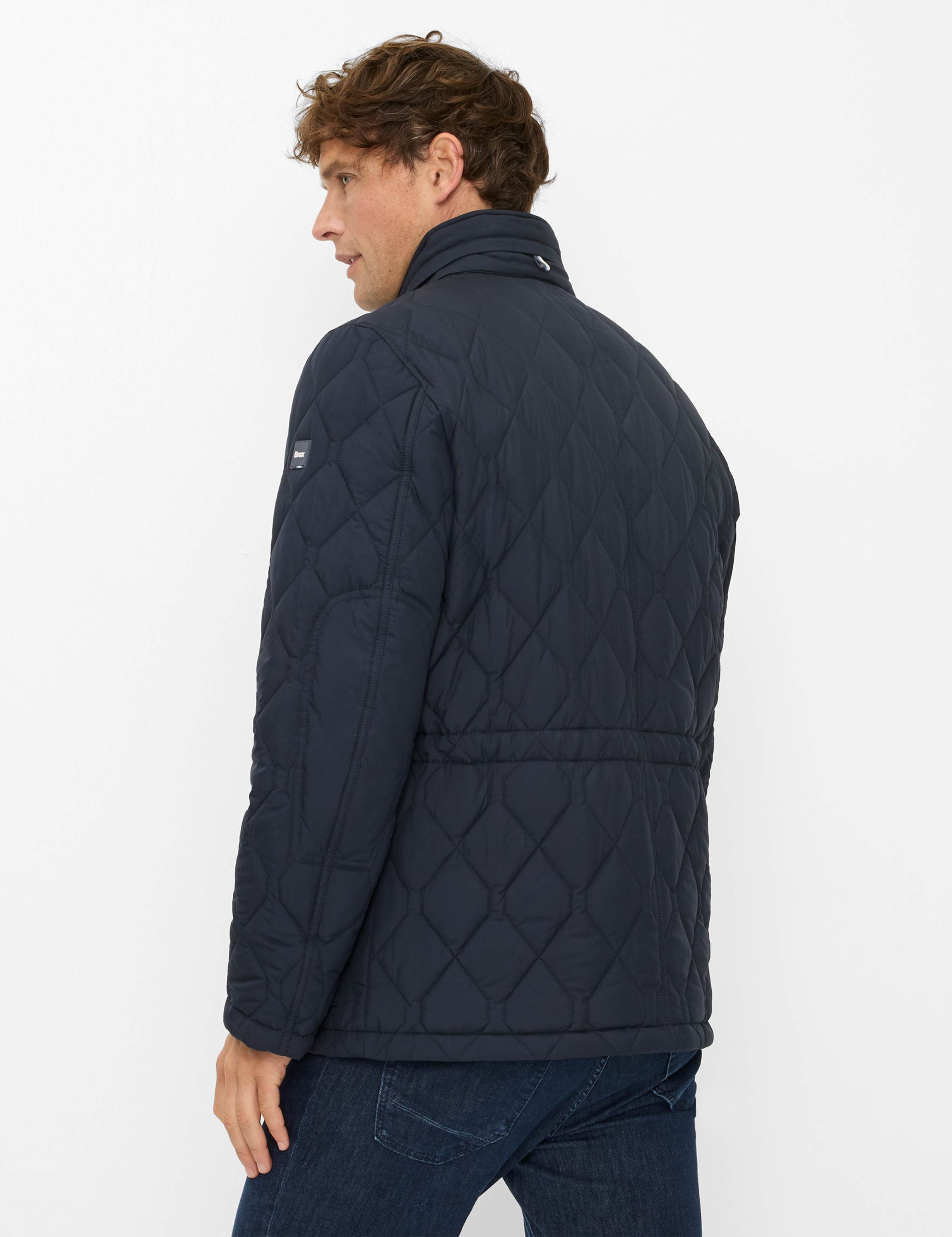 Men Style TOKIO Dark Blue  Model back