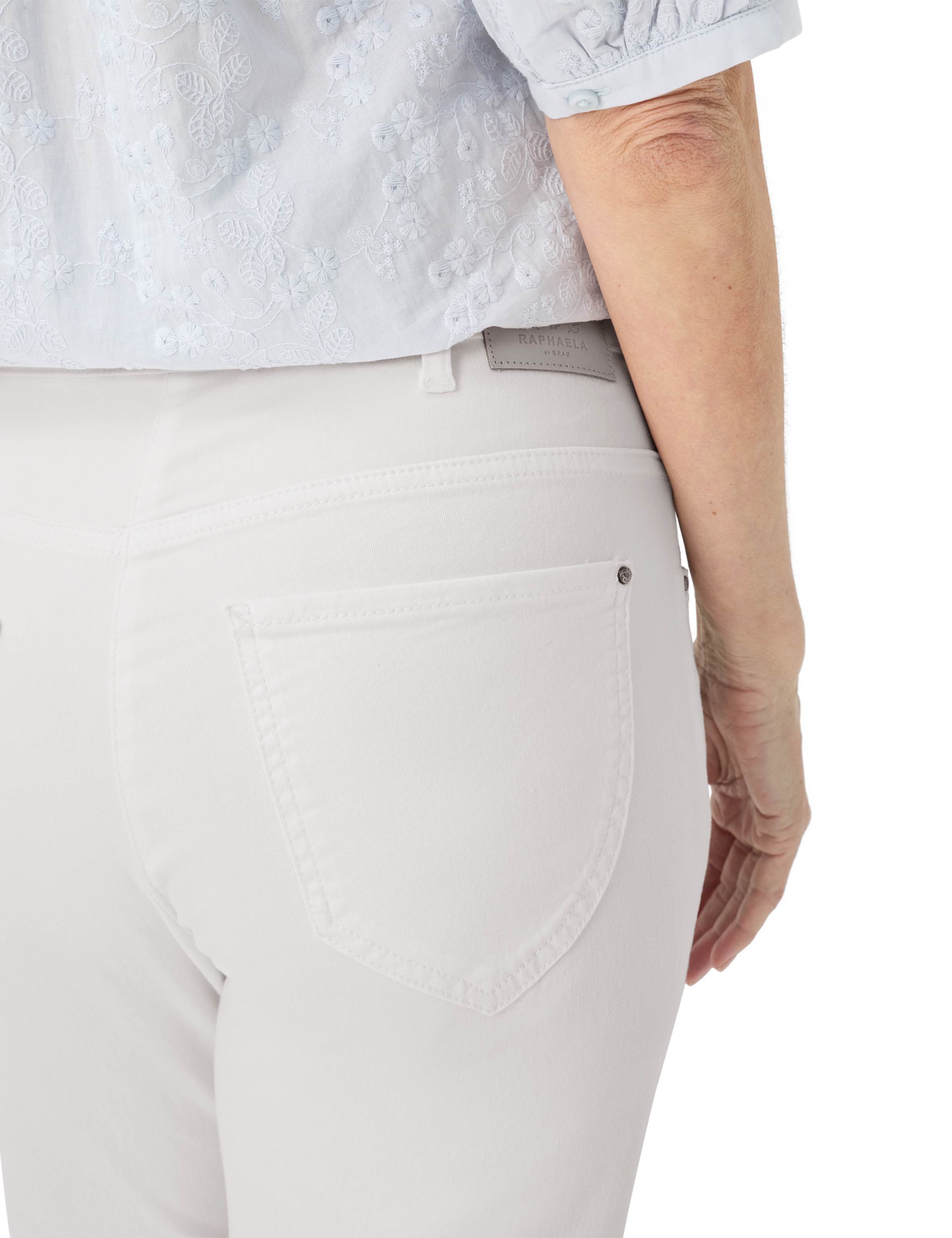 Dames Style CORRY Denim Wit Comfort Plus Fit Detail 2