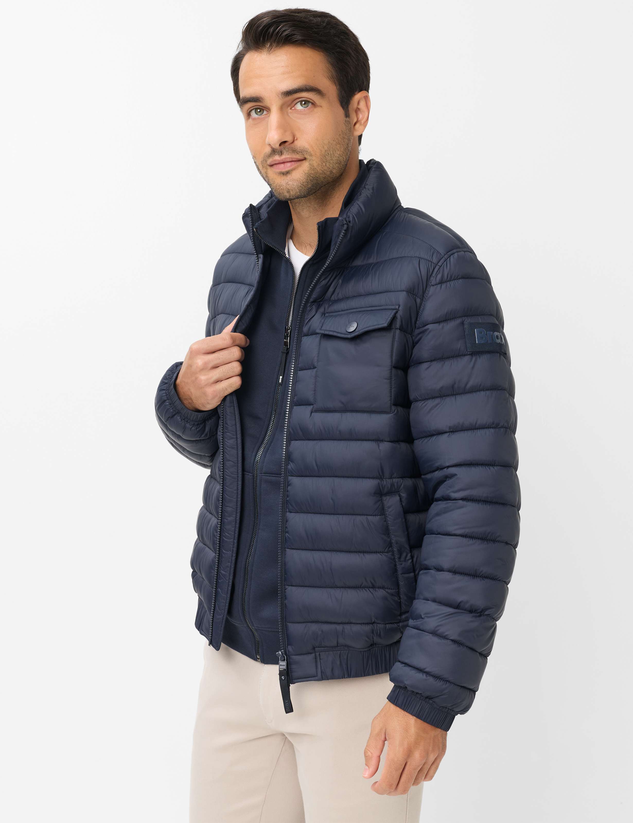 Men Style BRAD Dark Blue  Model Front