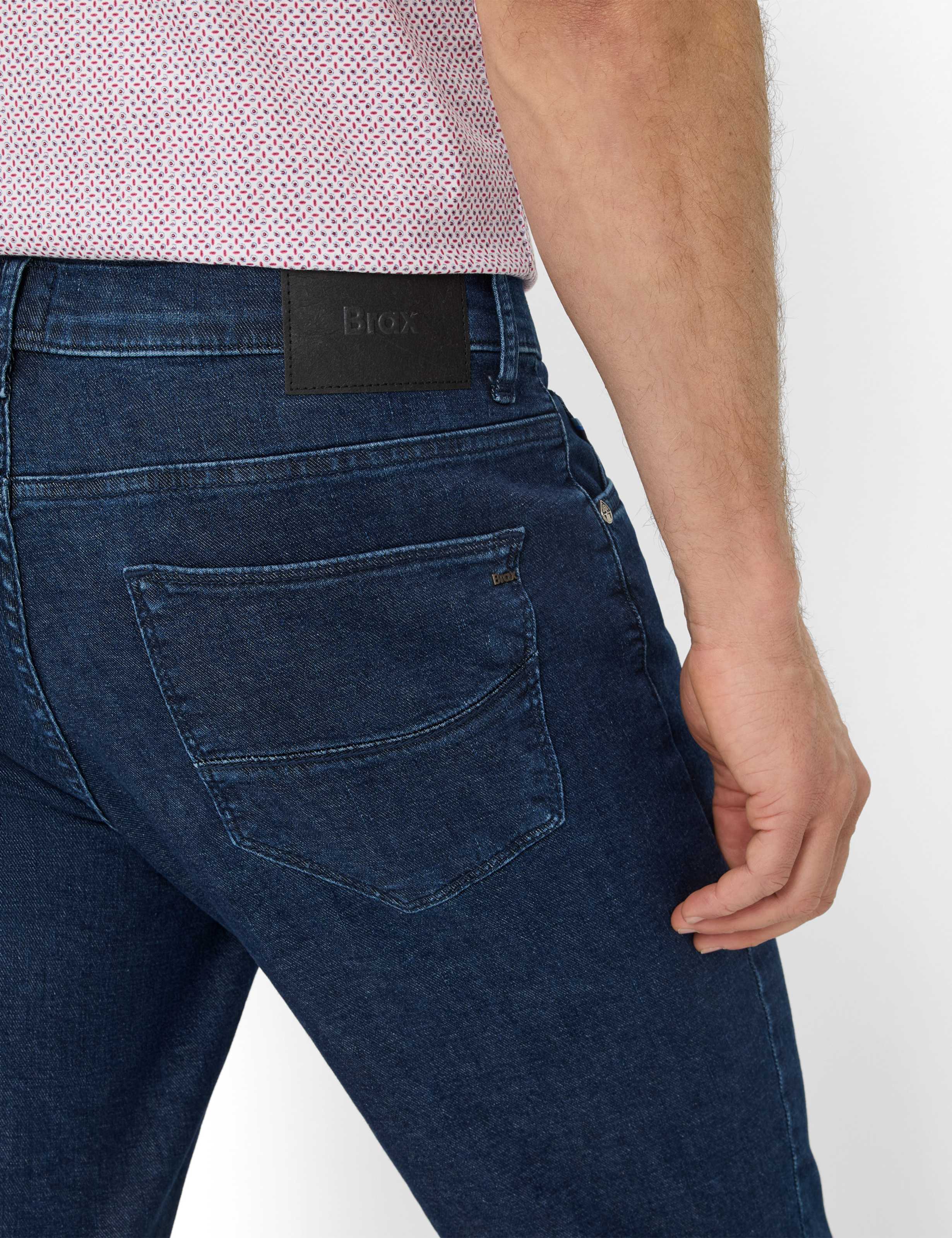 Men Style CADIZ Denim Dark Blue Straight Fit Detail 2