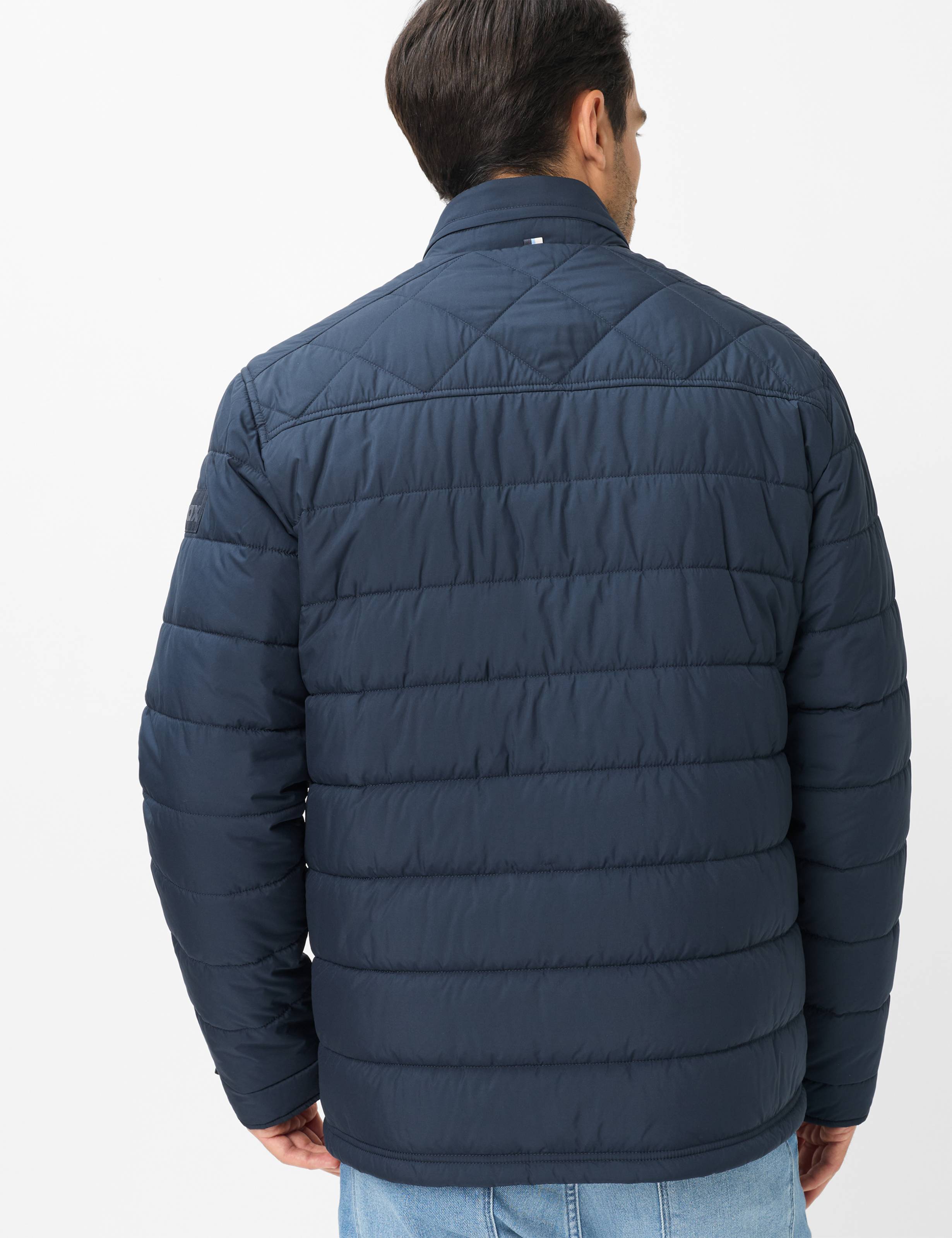 Men Style GEORGE Dark Blue  Model back