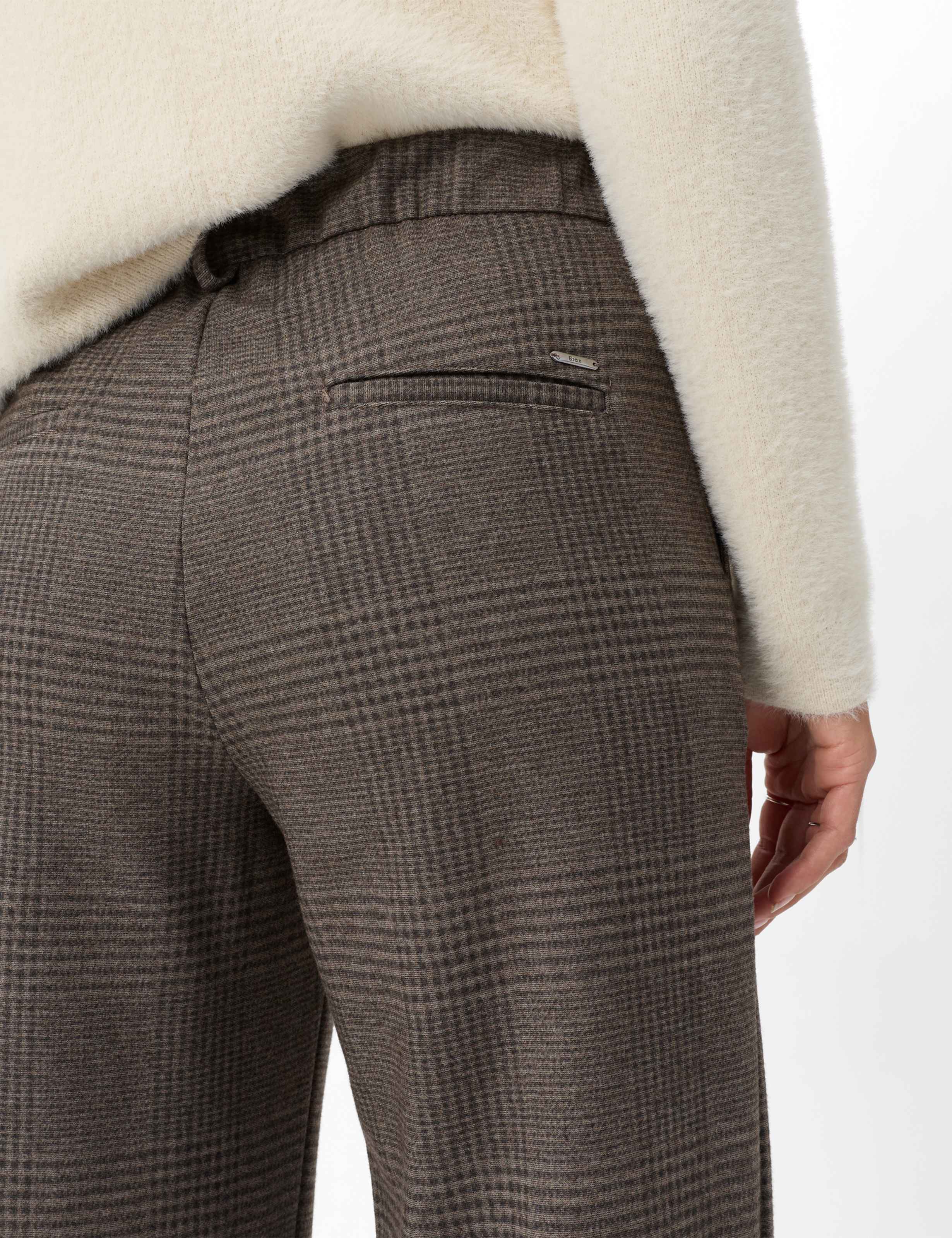 Femme Style MAINE Marron Wide Leg Détail 2