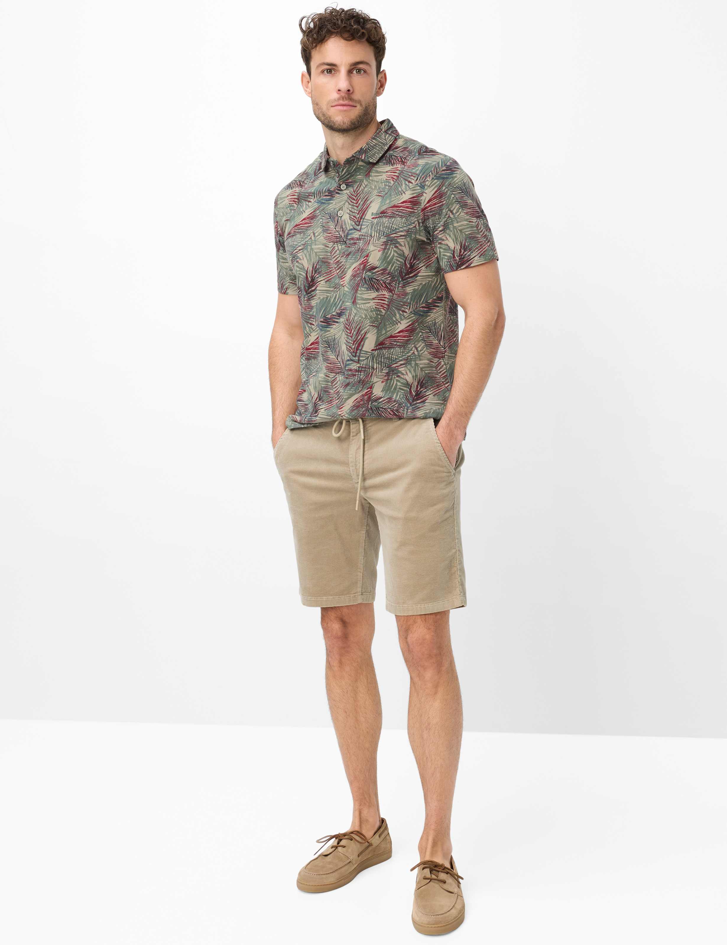 Men Style BALU Light Brown Modern Fit Model Outfit