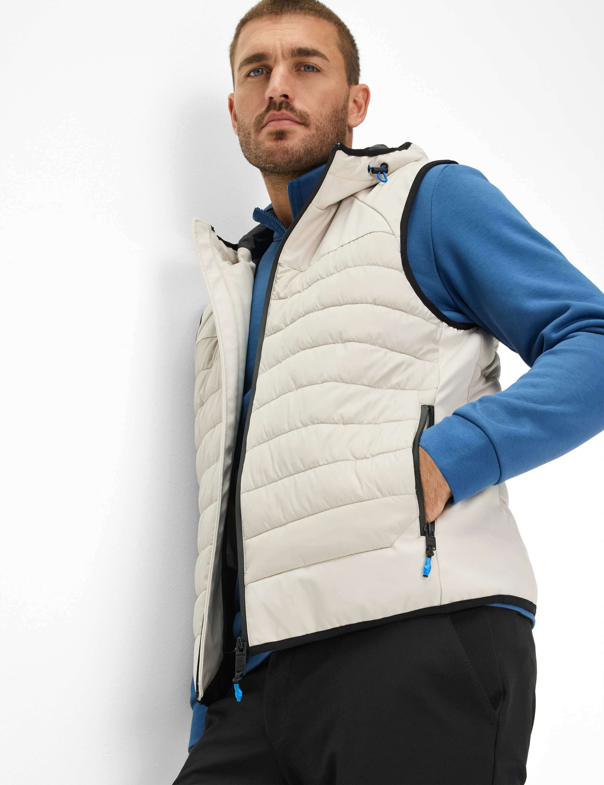 Herren Style LUC Hellbeige  Detail 2