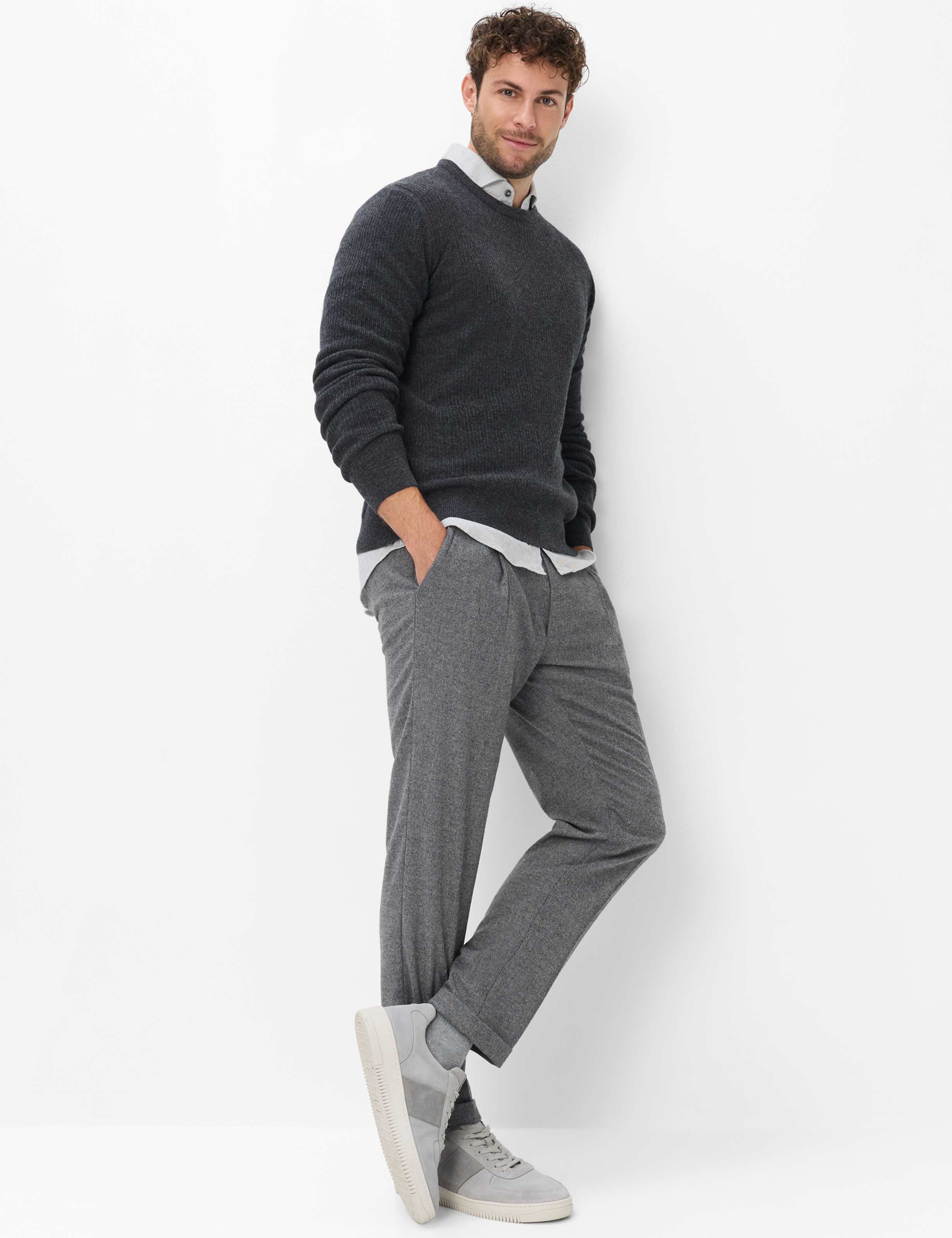Herren Style RICK Grau  Model Outfit
