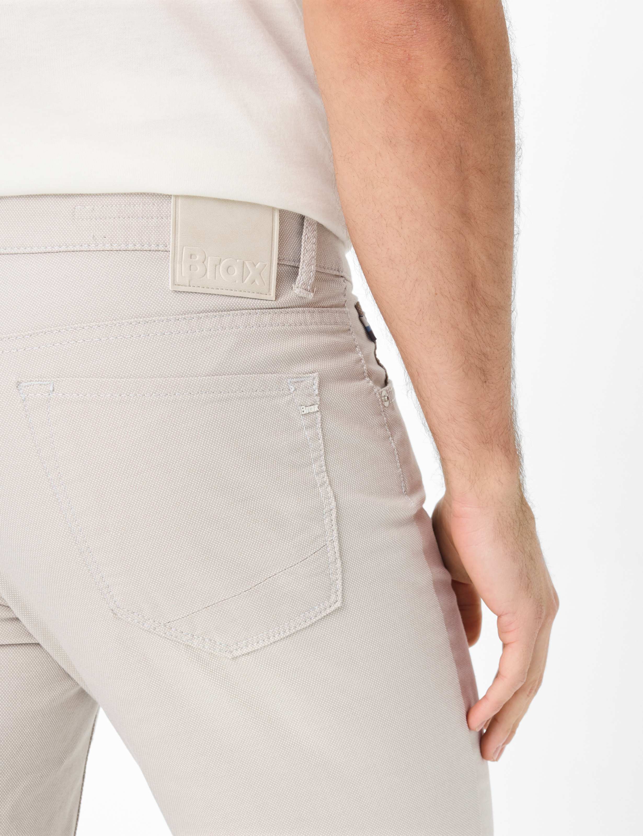 Herren Style CHUCK Beige Modern Fit Detail 2