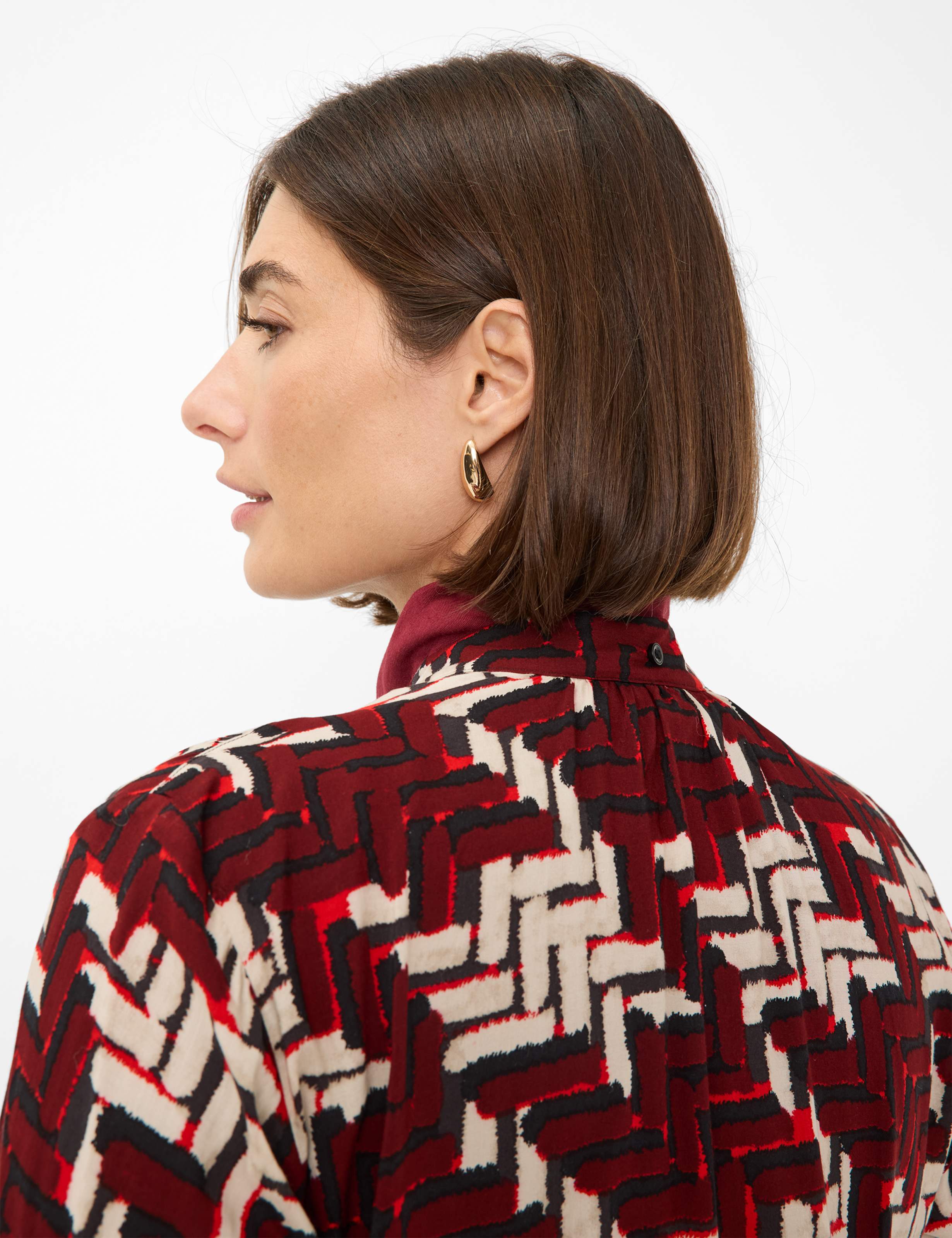 Dames Style VIVI Donkerrood  Detail 2