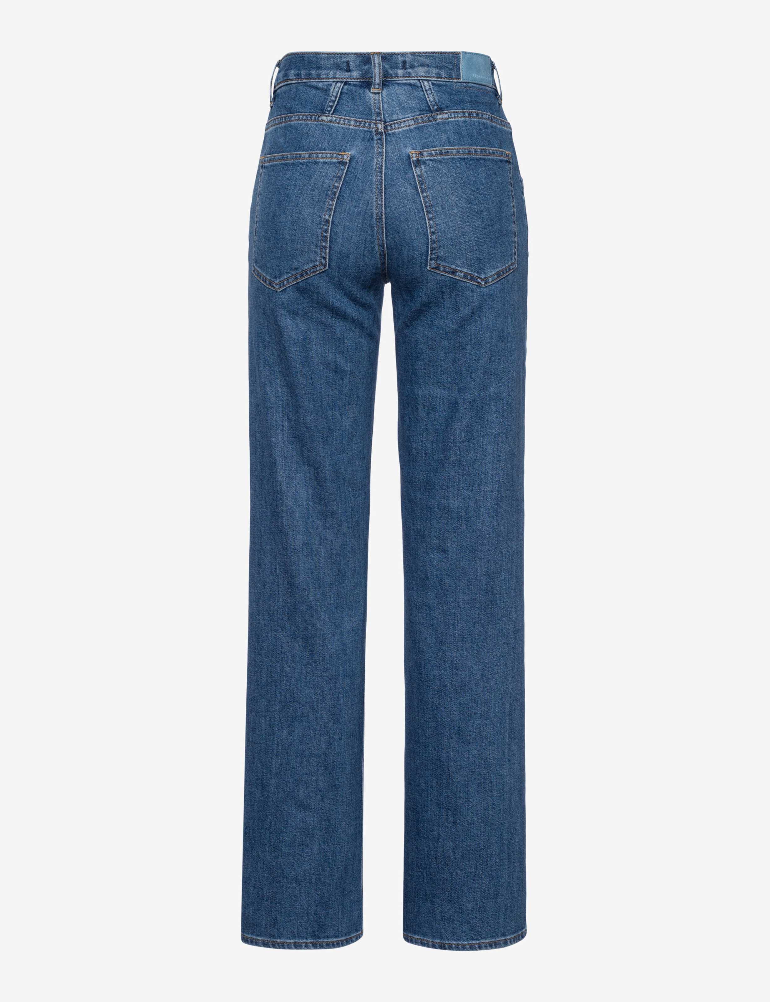 Damen Style MAINE Denim Blau Wide Leg Freisteller Rueck