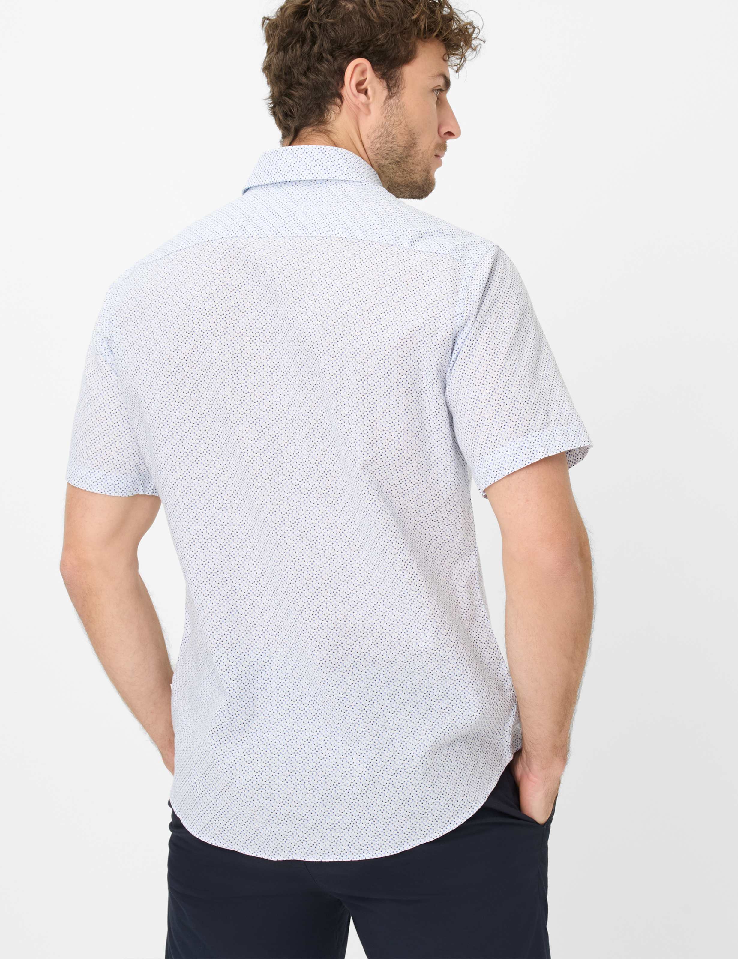 Herren Style DAN Hellblau  Model Rueck