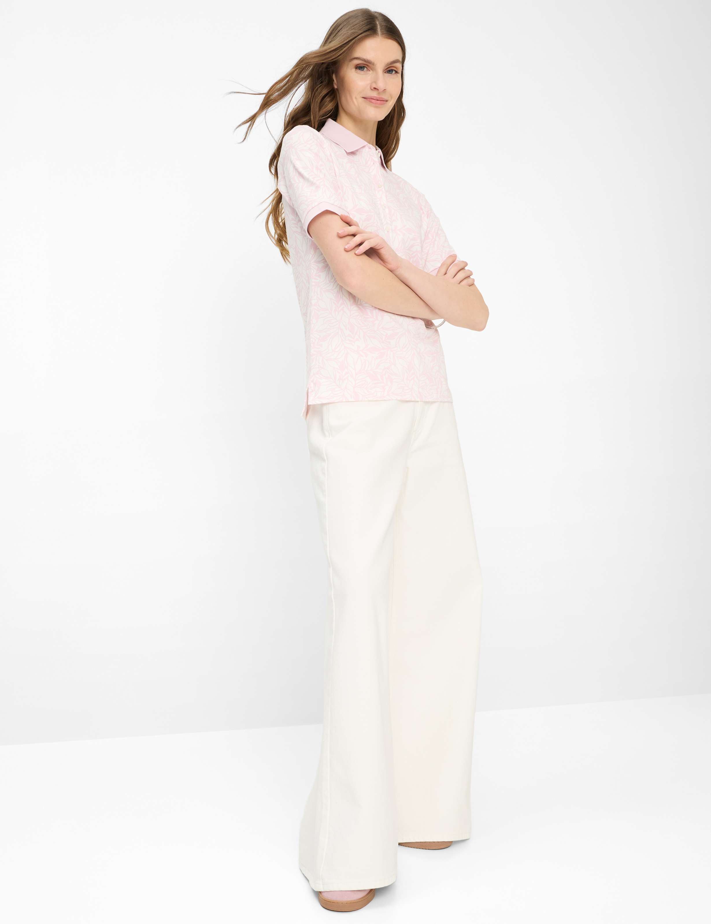 Dames Style CLEO S Roze  Model outfit