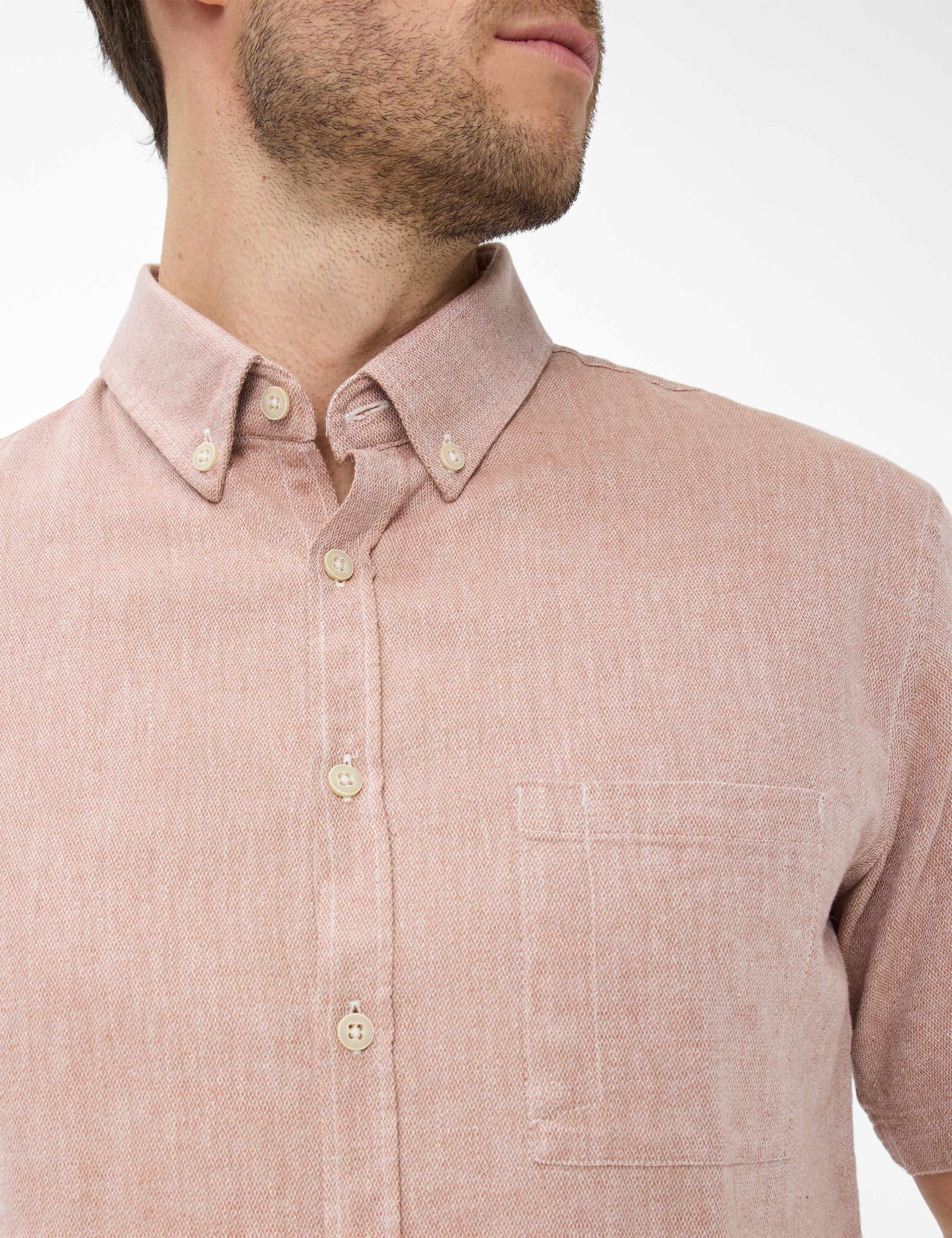 Herren Style DAN Hellbraun  Detail 2