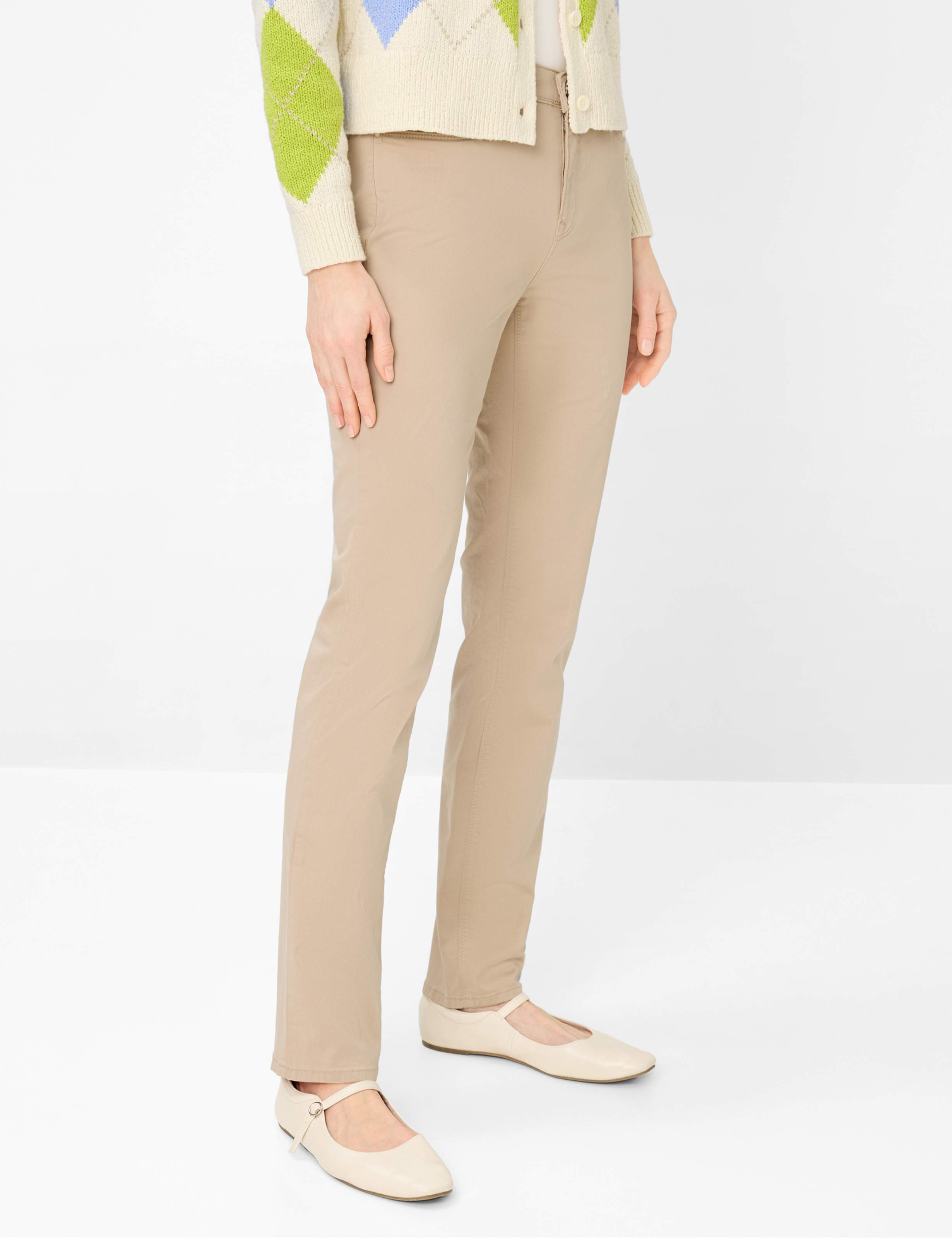 Thumbnail - Brax Damen Five-Pocket-Hose Style MARY ALMOND, Beige, Gr. 36