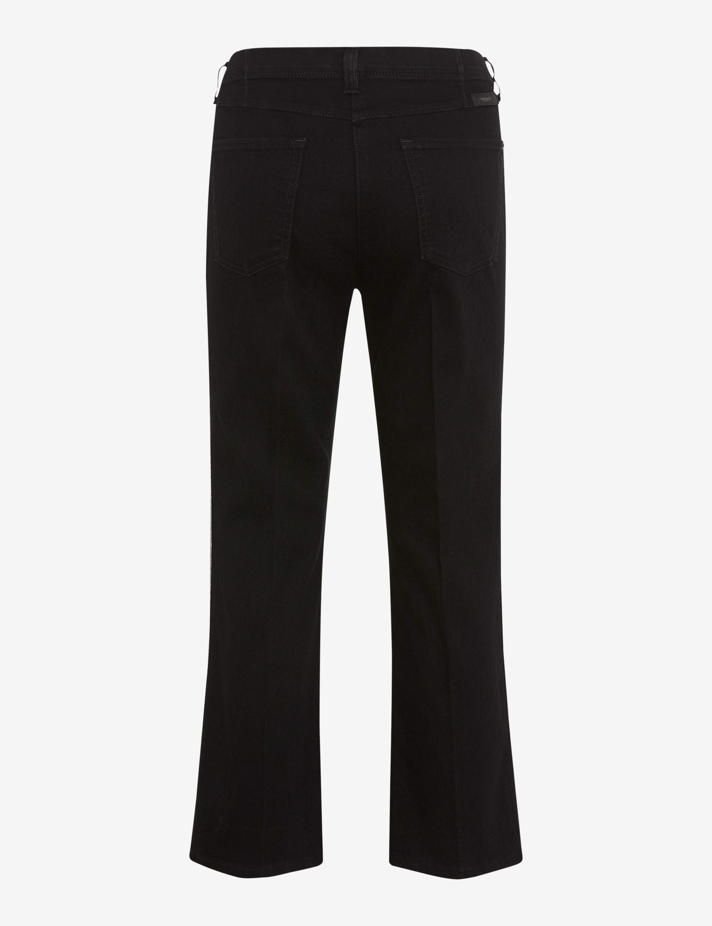 Damen Style LAURA KICK Denim Schwarz Super Slim Fit Freisteller Rueck