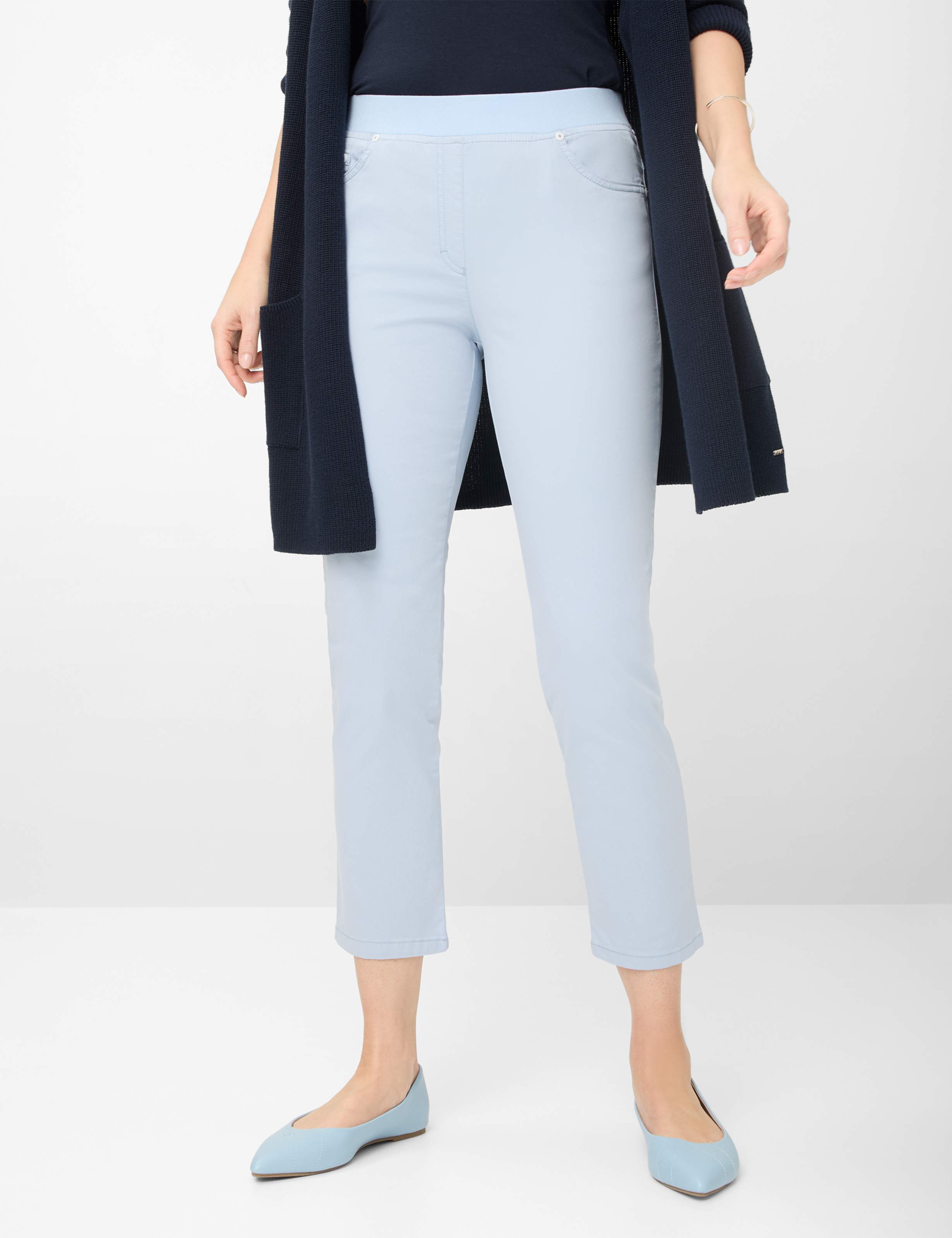 Blautöne, Damen, Style PAMINA 6/8, MODEL_FRONT_ISHOP