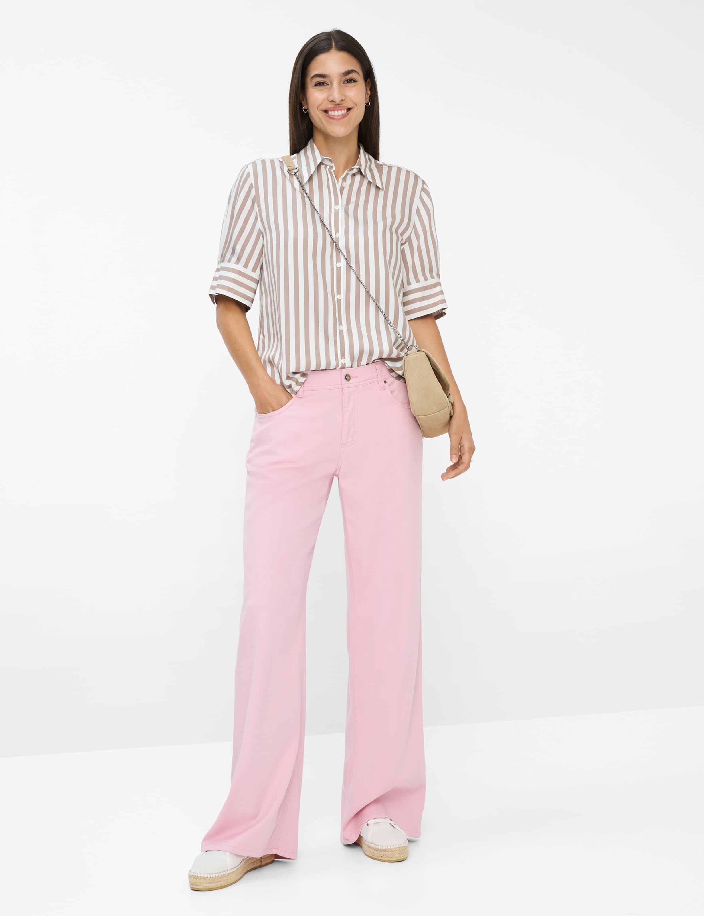 Women Style VILLY Brown  Model Outfit