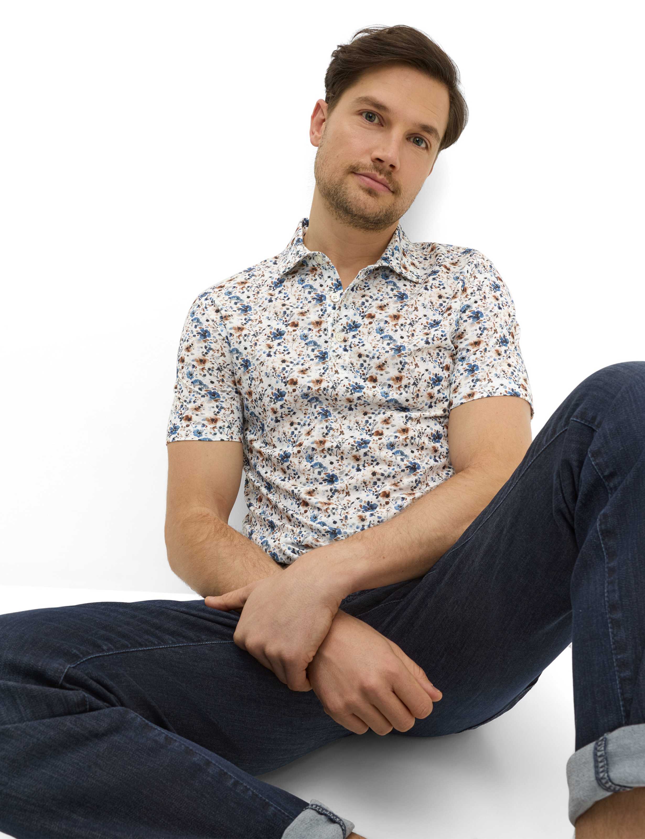 Herre Style PEPE Hvid  Detalje 1