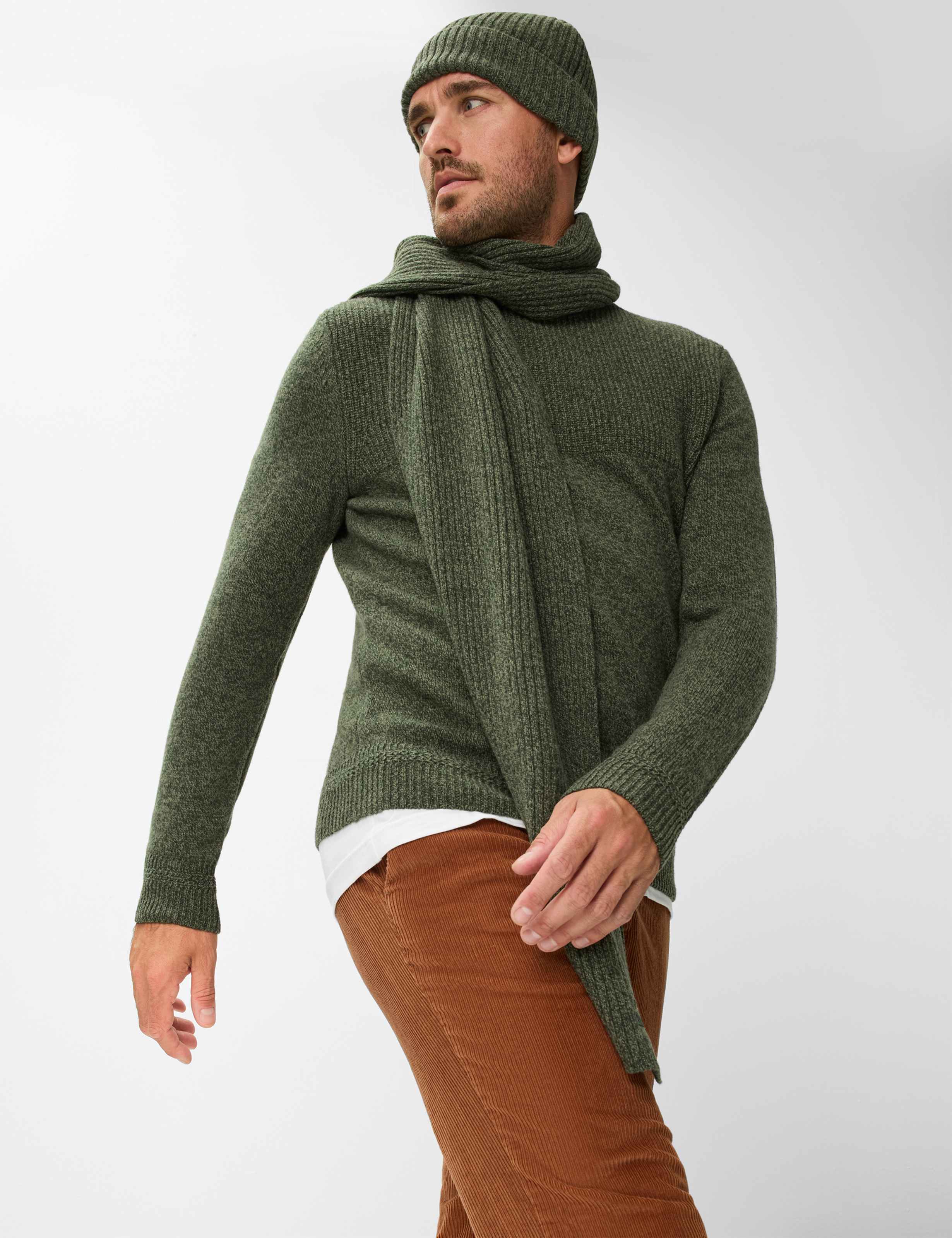 Herren Style PHIL Dunkelorange Relaxed Fit Detail 1