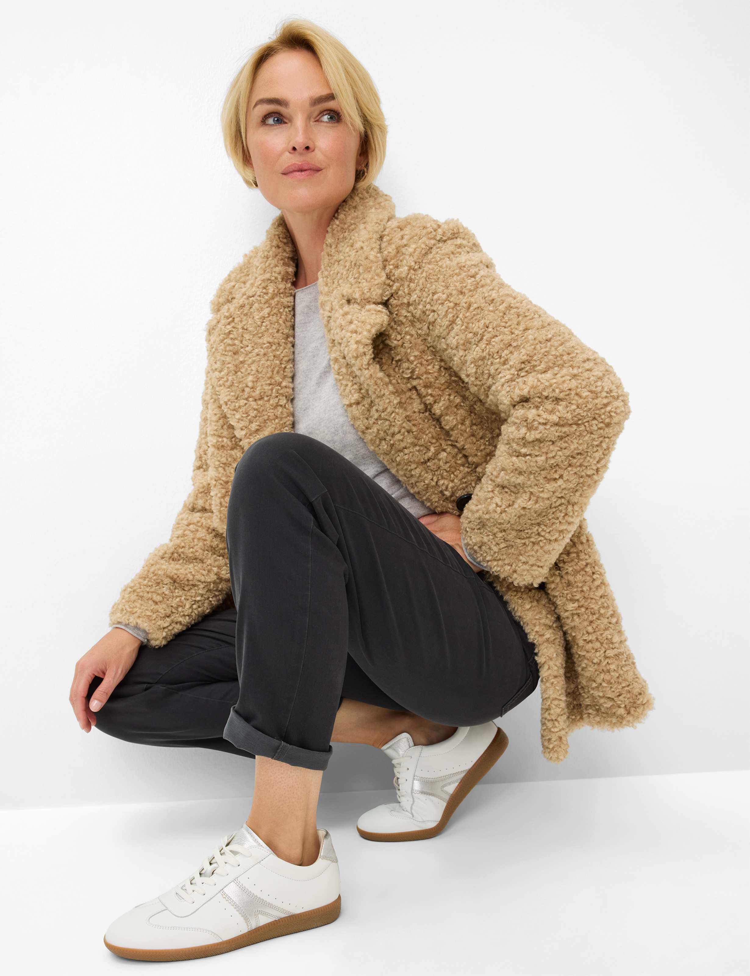 Femme Style CORRY Gris Foncé - Anthracite Comfort Plus Fit Détail 1