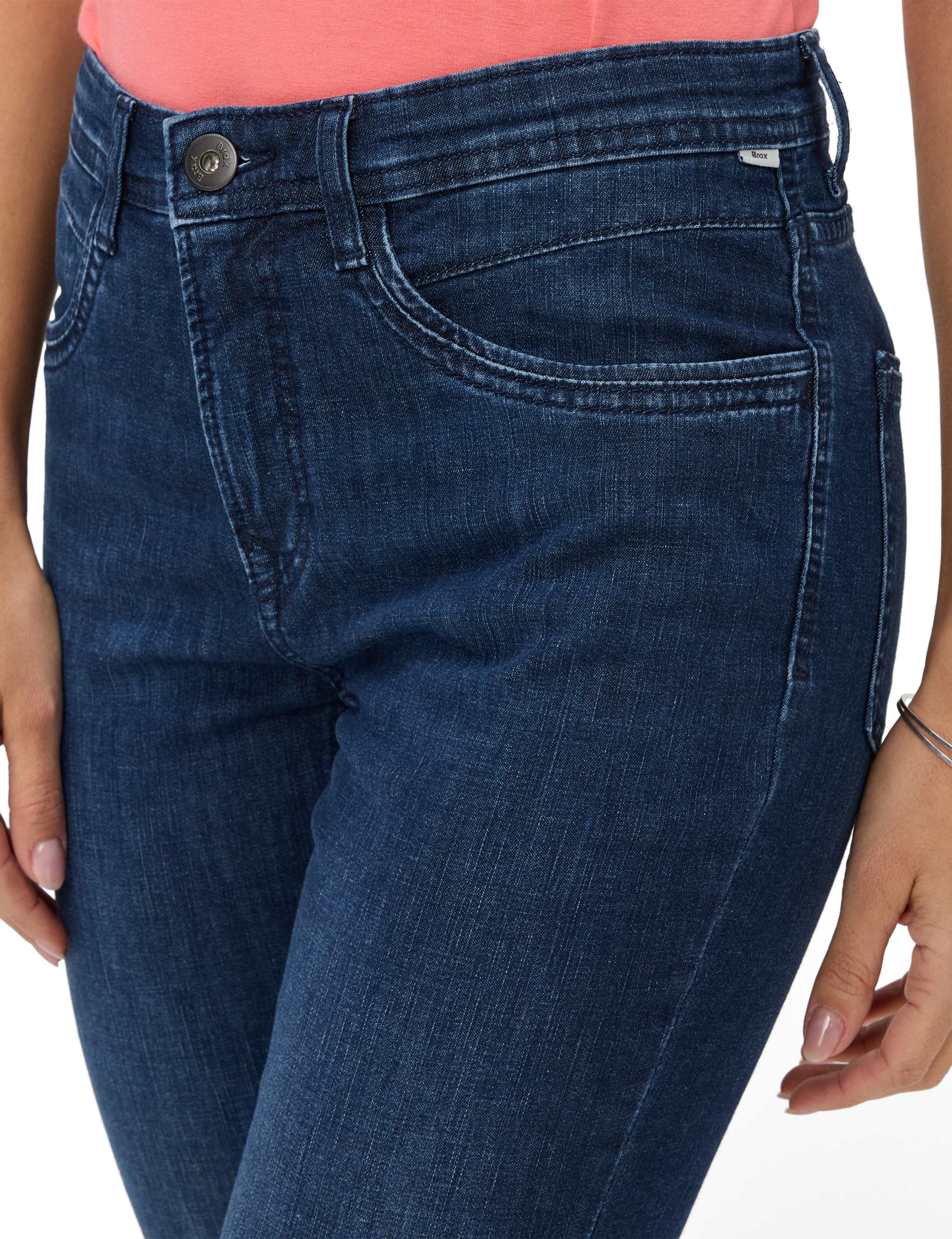 Women Style MARY Denim Dark Blue Regular Fit Detail 2