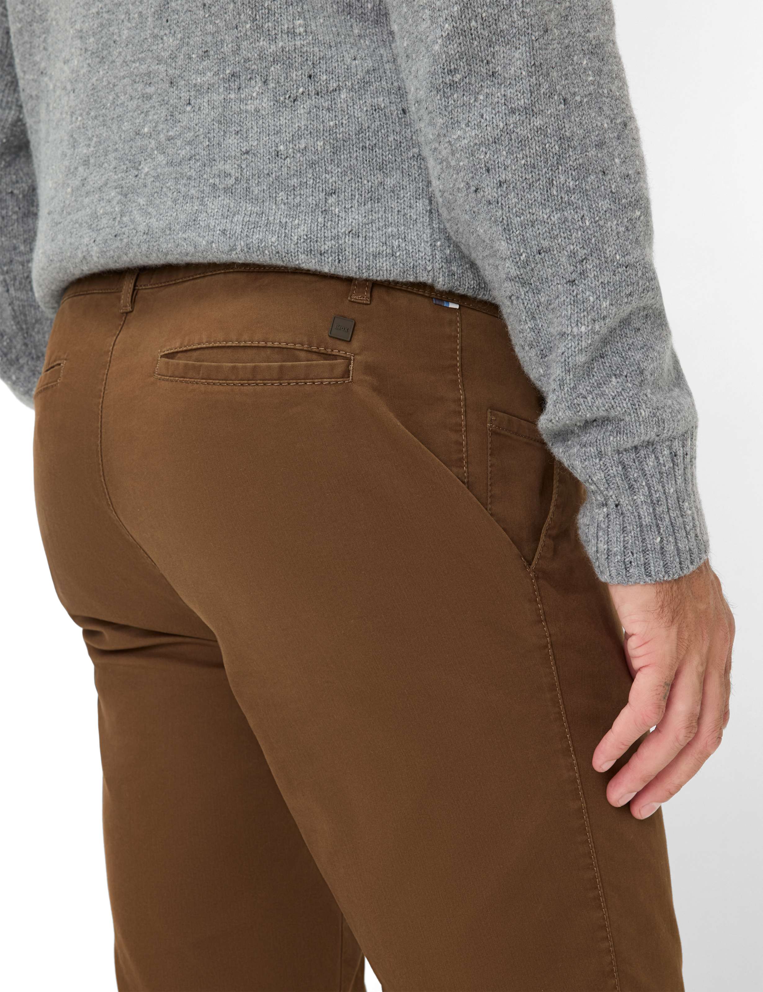 Herren Style PHIL Dunkelbraun Relaxed Fit Detail 1
