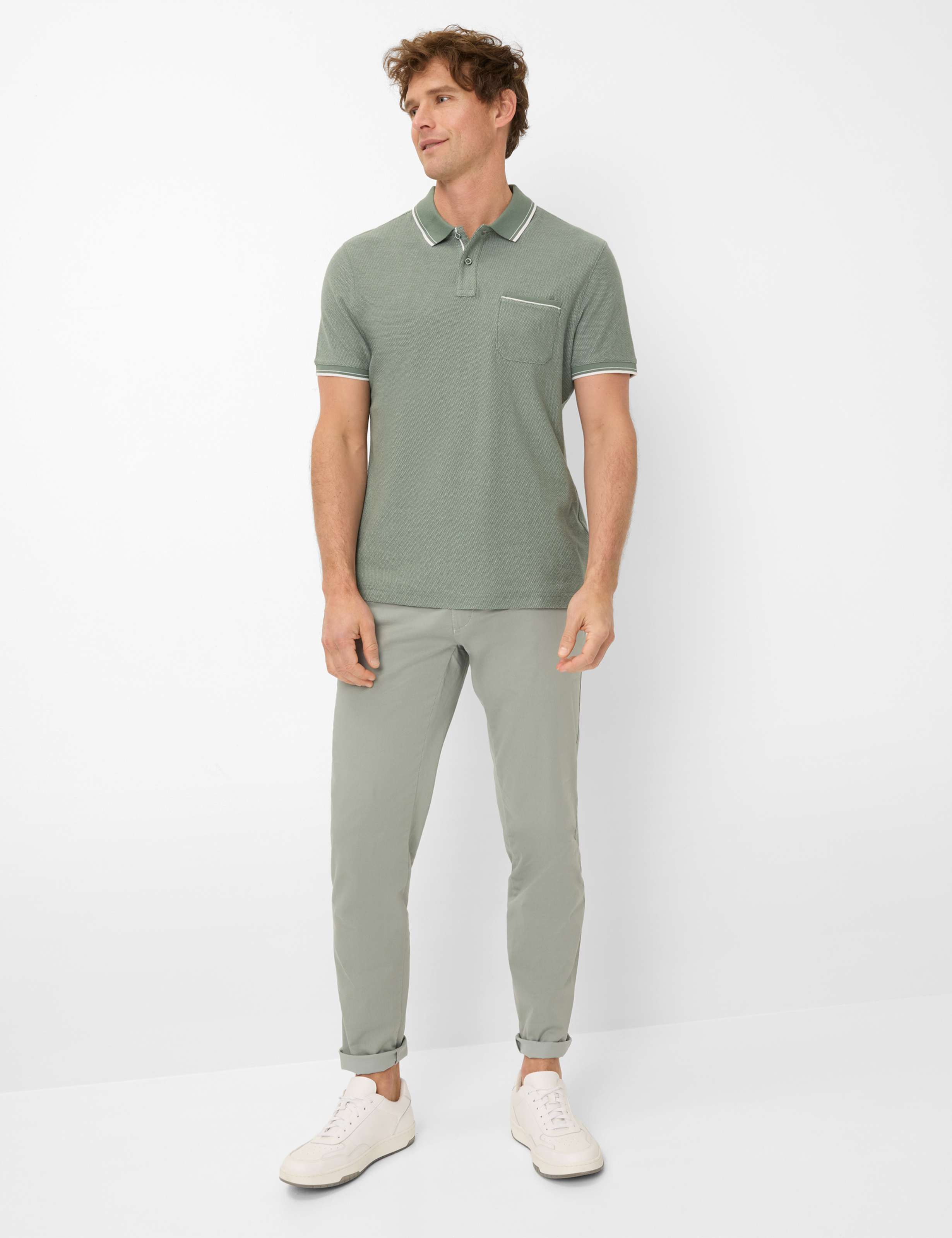 Homme Style PATRICK Vert  Tenue du mannequin