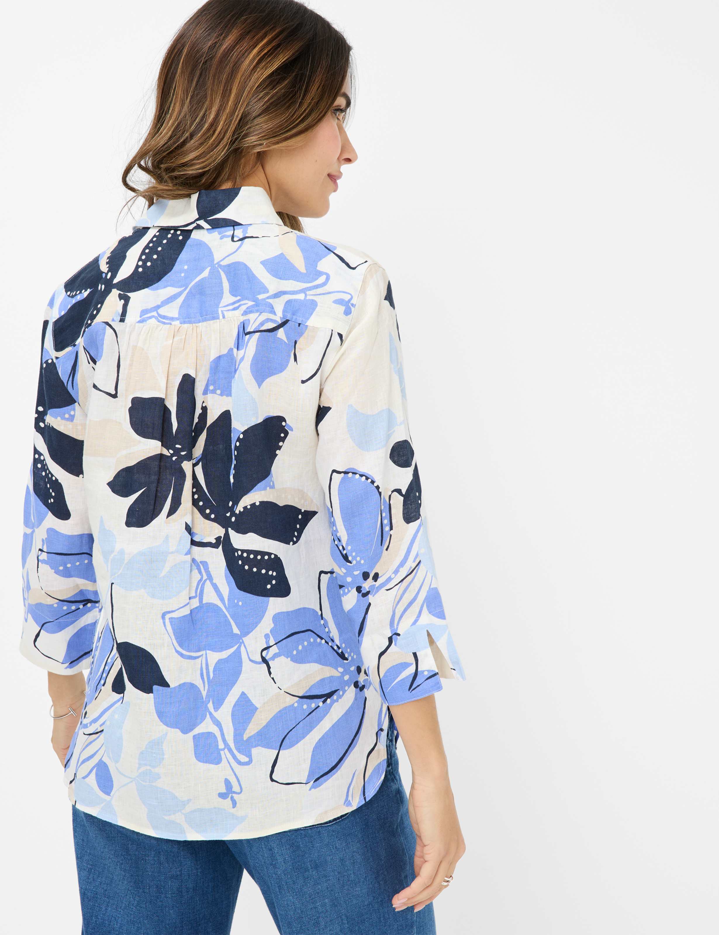 Femme Style VICKI Bleu  Dos mannequin